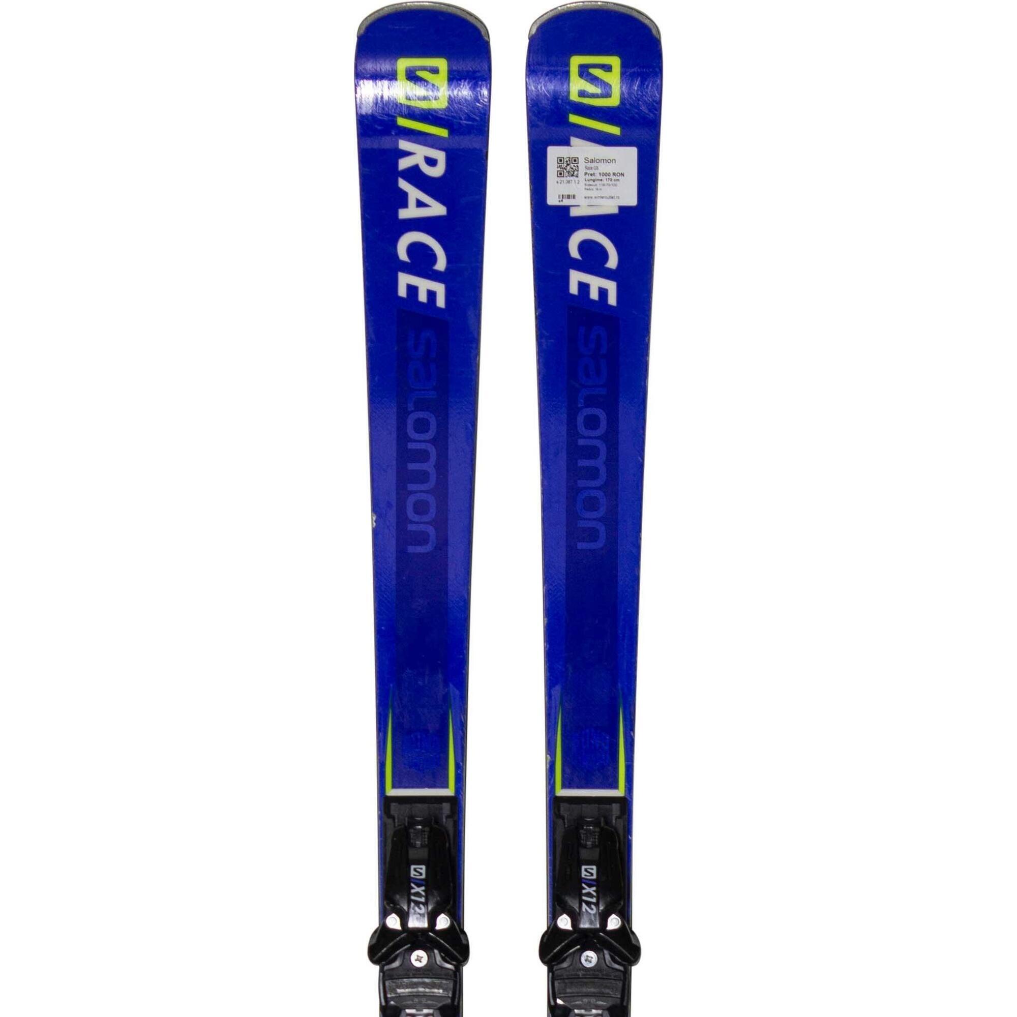 Second Life- Narty SALOMON Race GS, 170 cm- Stan zadowalający