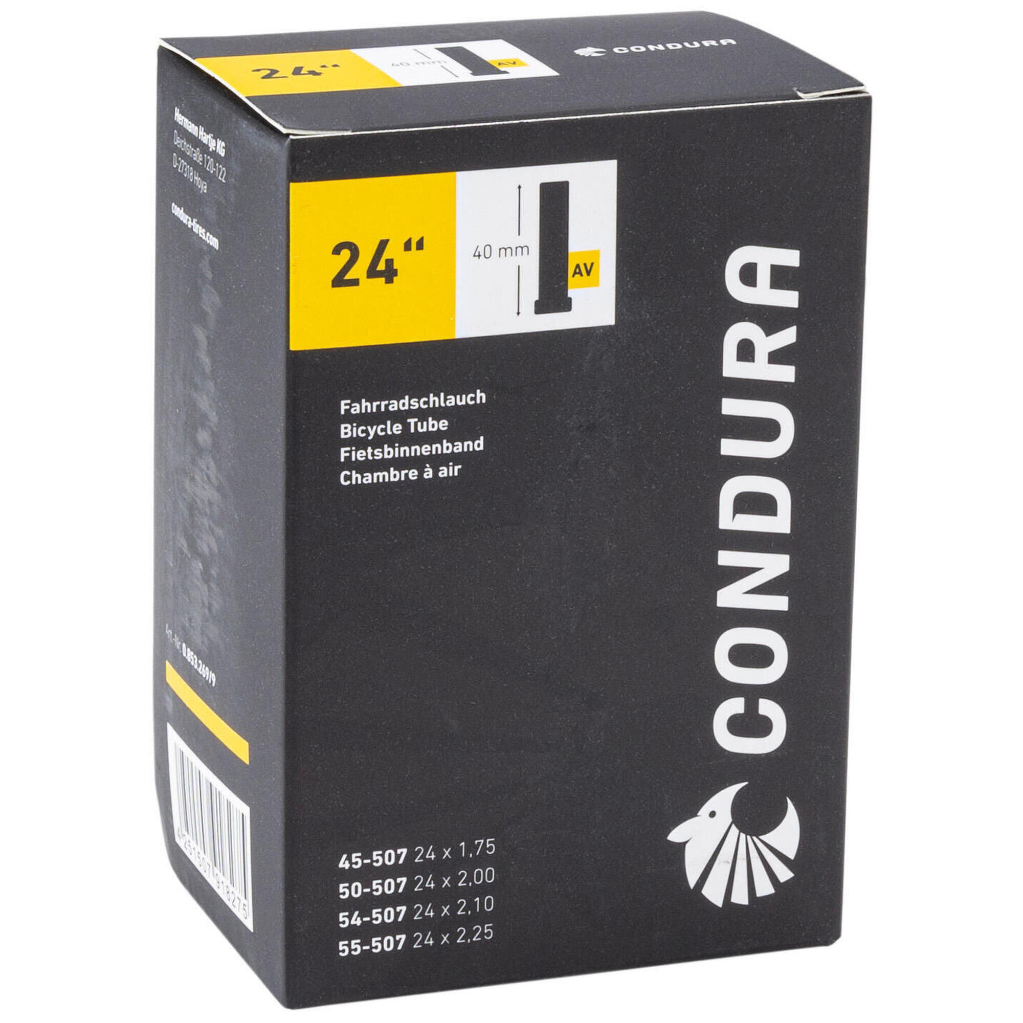 Rura Condura 24" av40 47/57-507 do rowerów