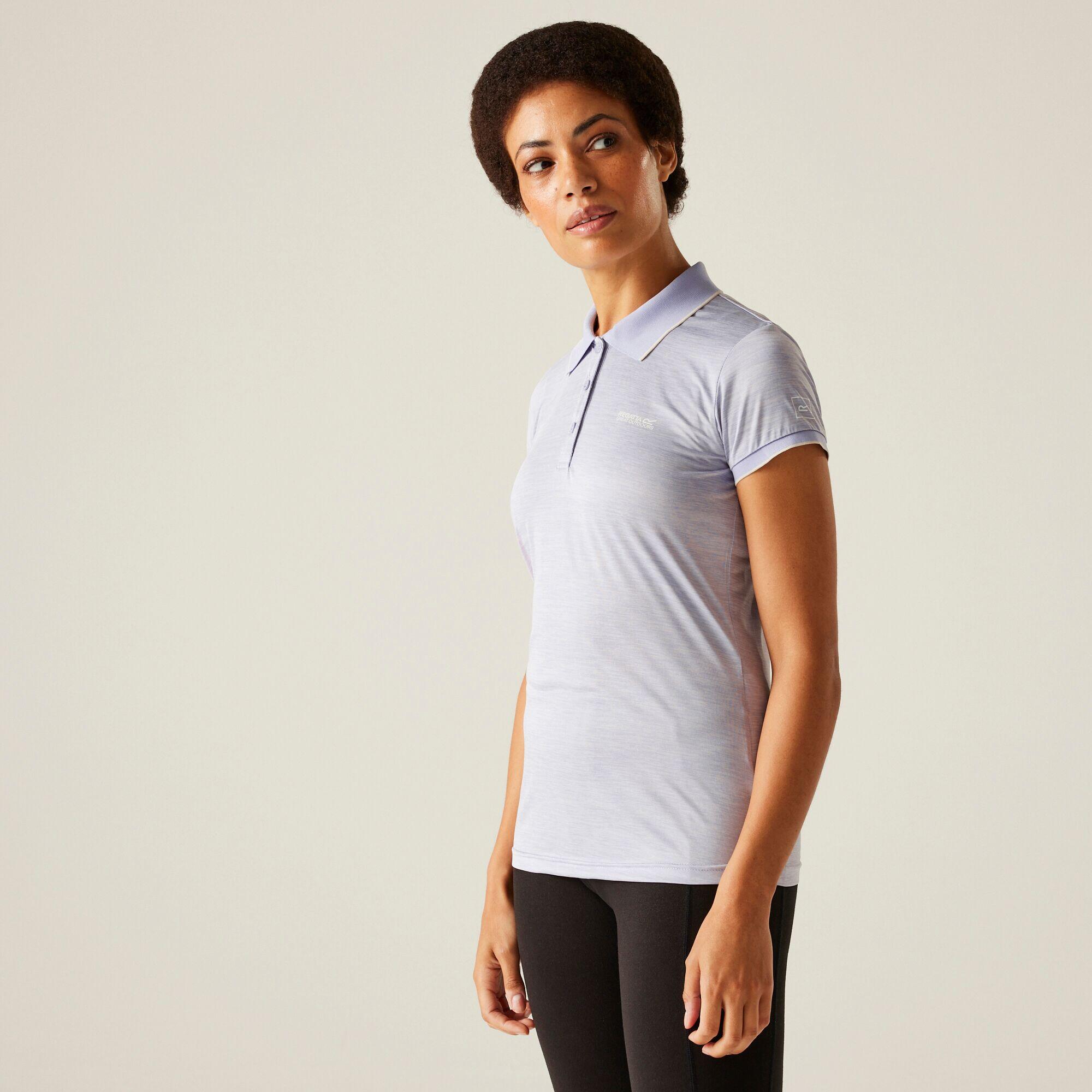 Damska koszulka turystyczna polo Remex II