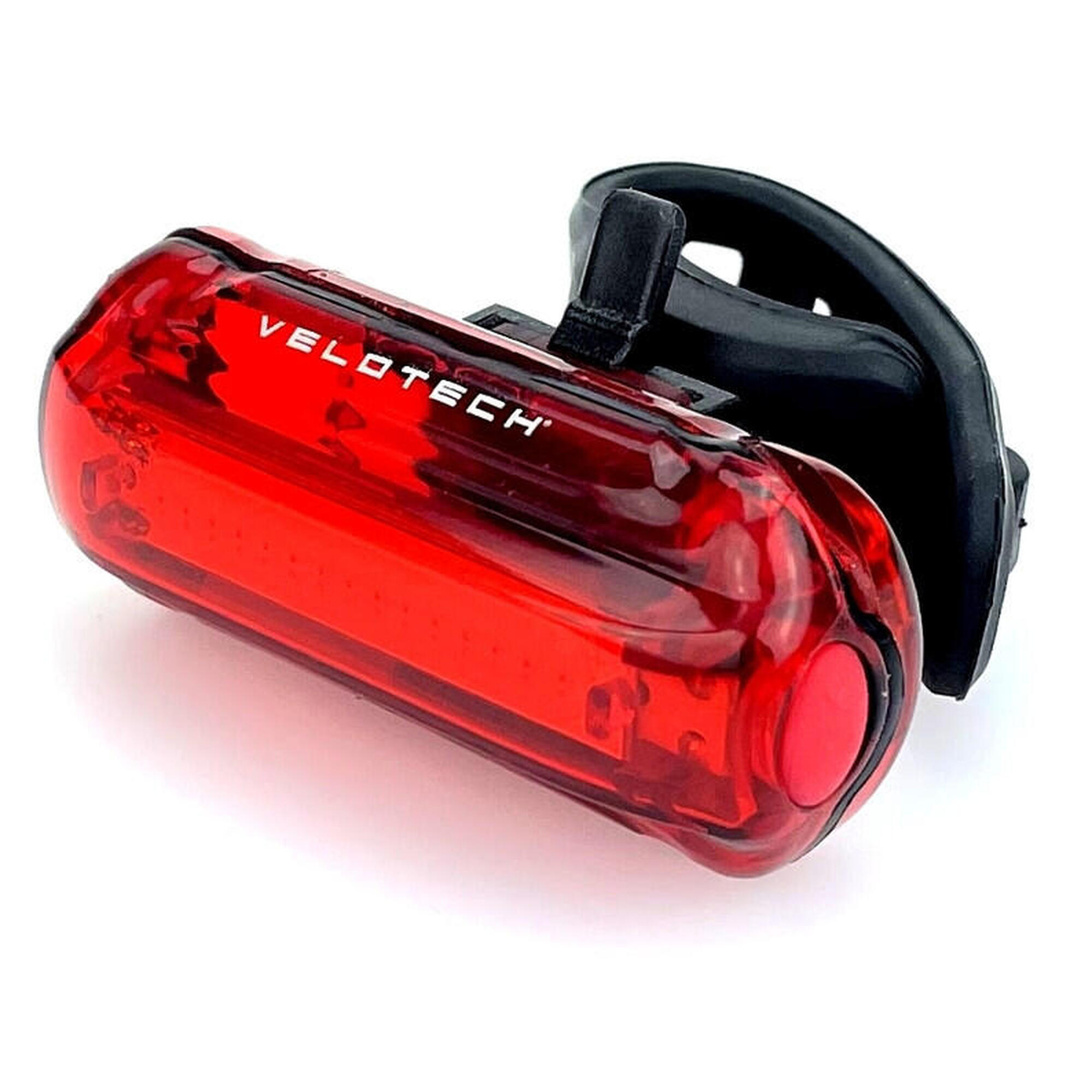 Lampka tylna Velotech migająca 15 diod CHIP