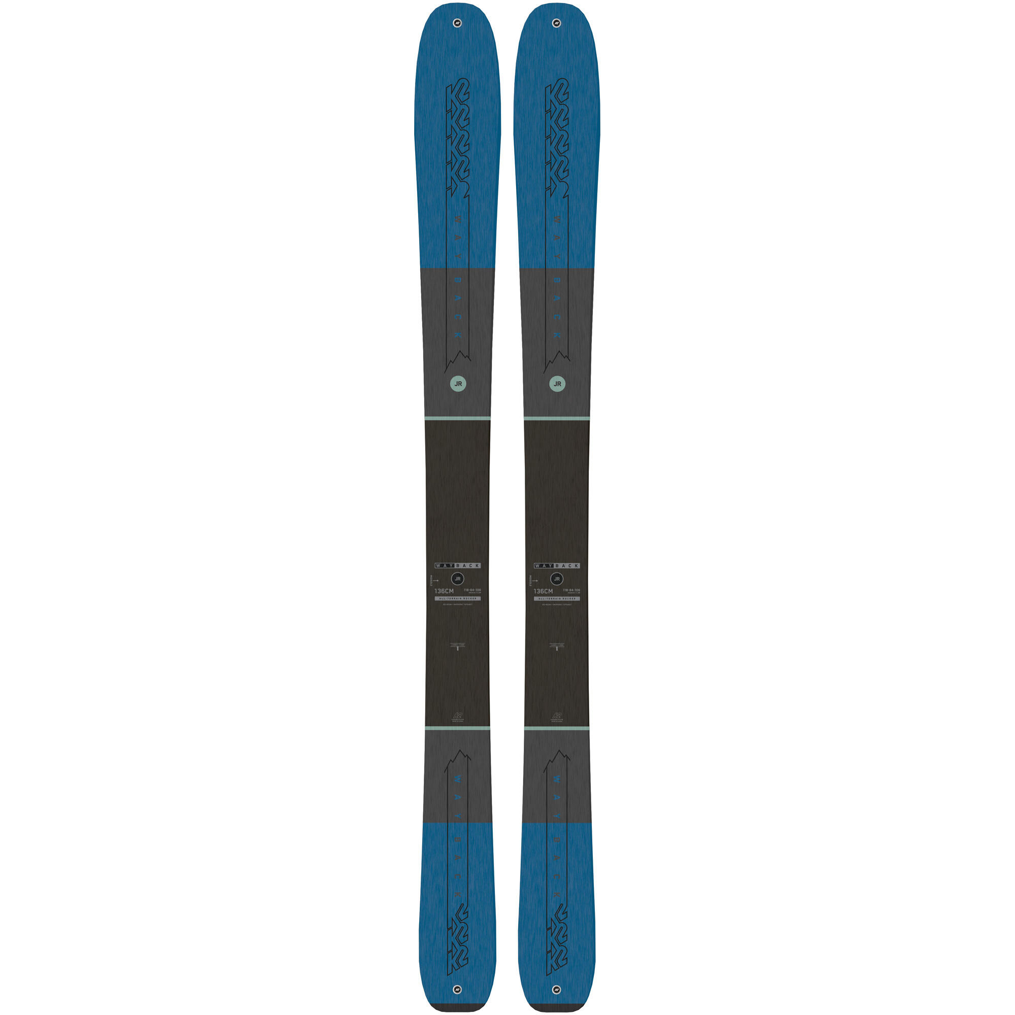 Narty skitourowe juniorskie K2 WAYBACK JR