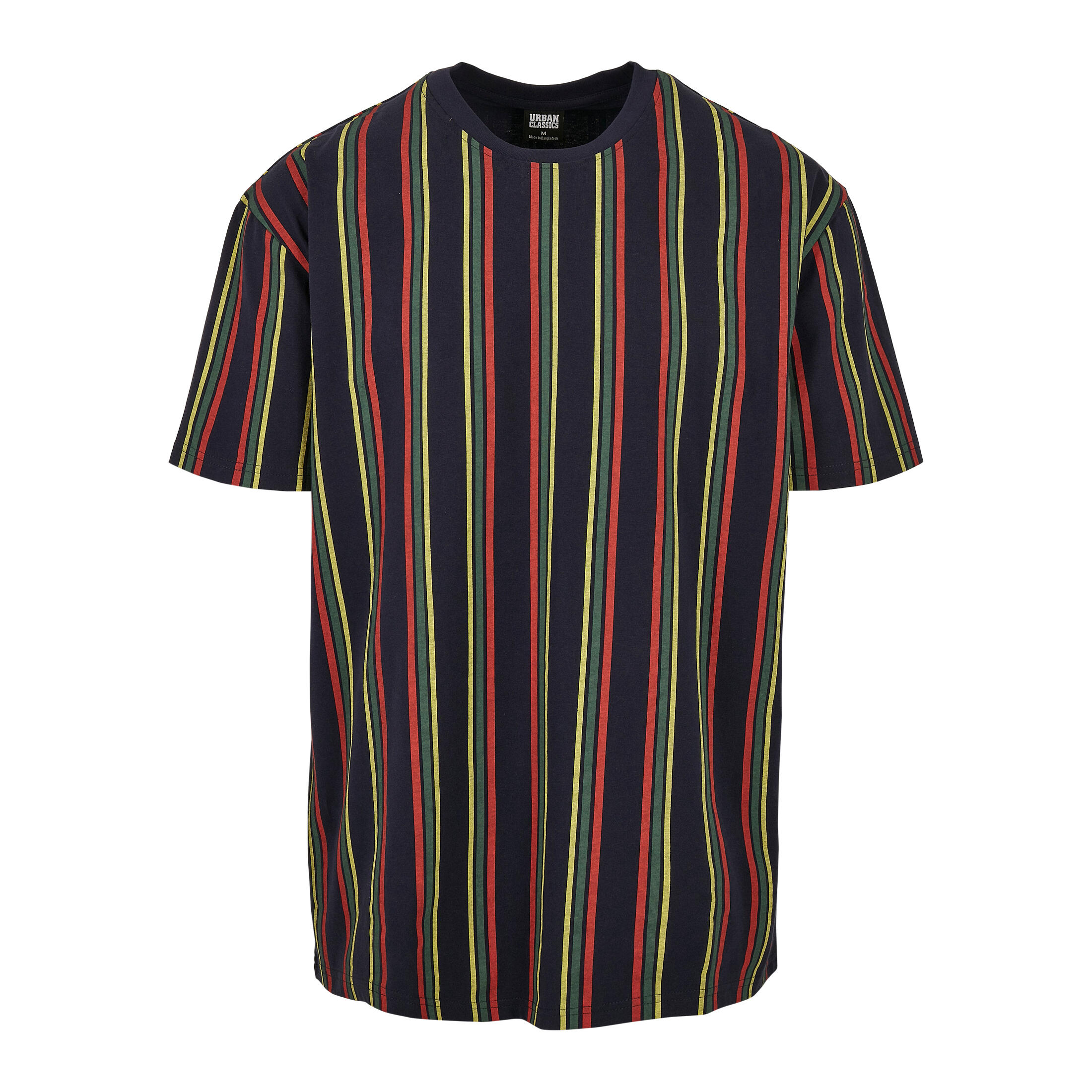 Koszulka Urban Classics printed oversized retro stripe