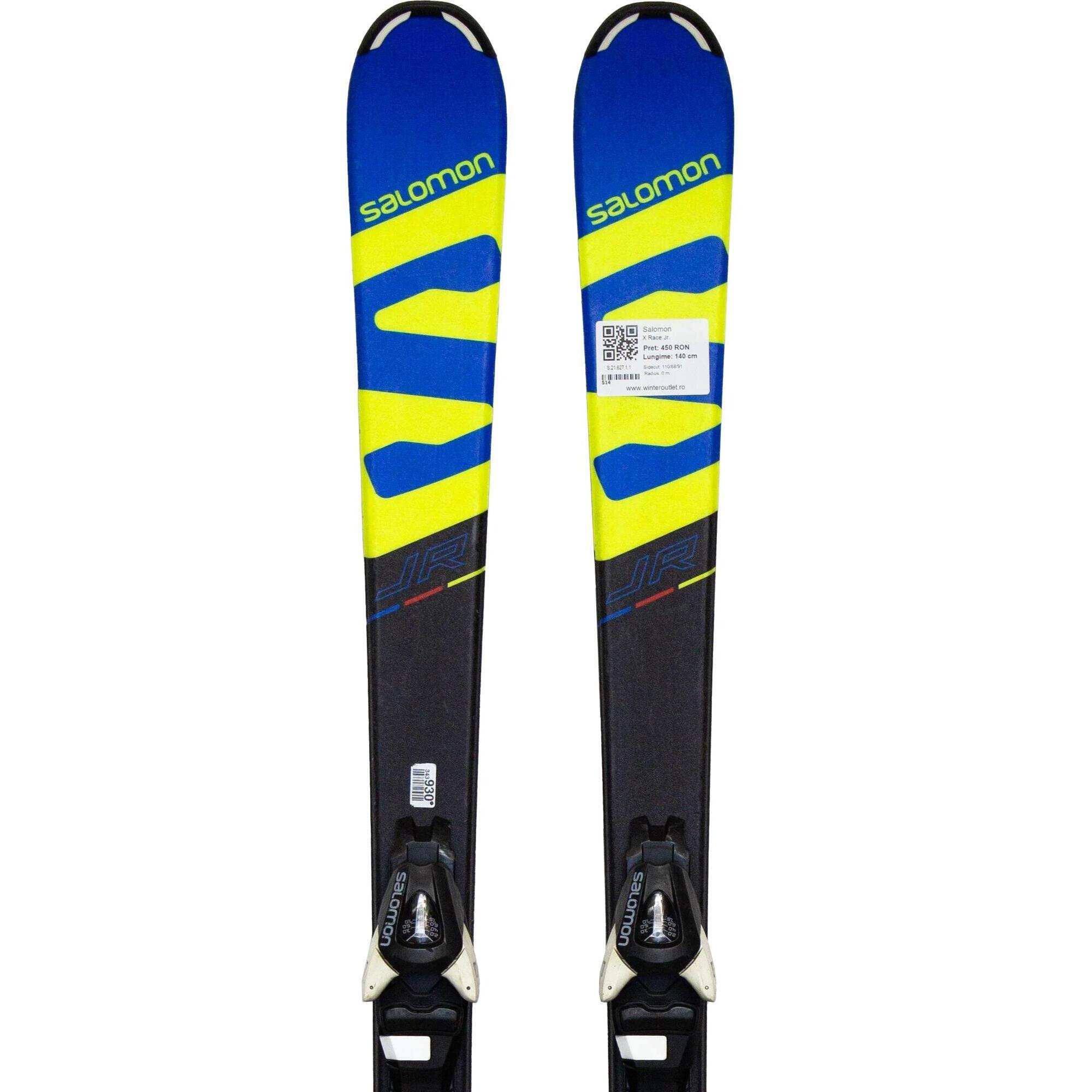 Second Life- Narty SALOMON X Race Jr., 140 cm - Stan bardzo dobry