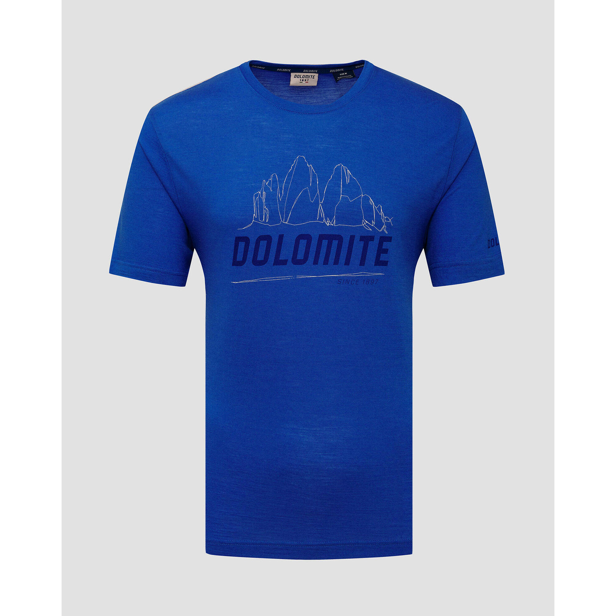 T-shirt męski Dolomite Cristallo Merino SS