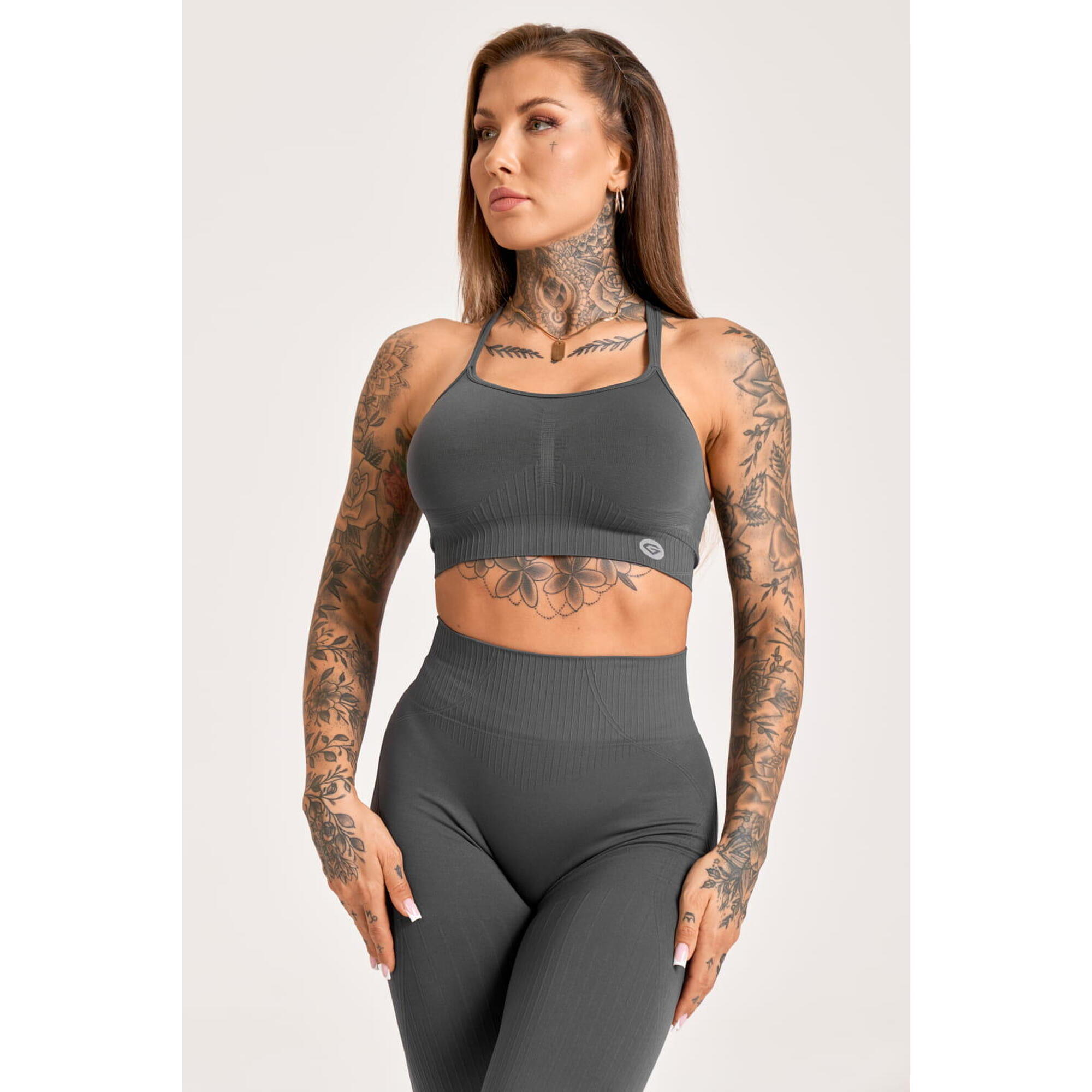 Stanik fitness cardio damski Gym Glamour push up 2.0