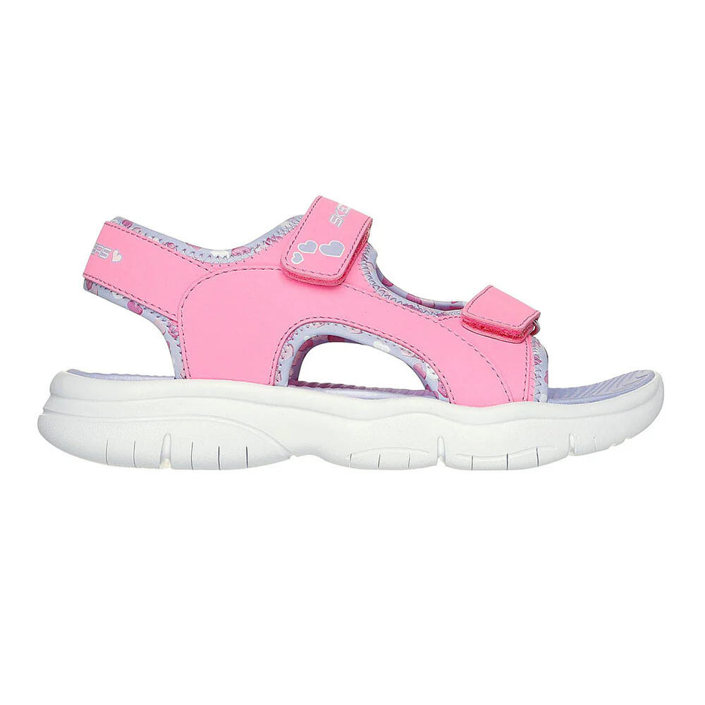 Sandały dla dziewcząt Skechers Flex Splash-Heart Galore