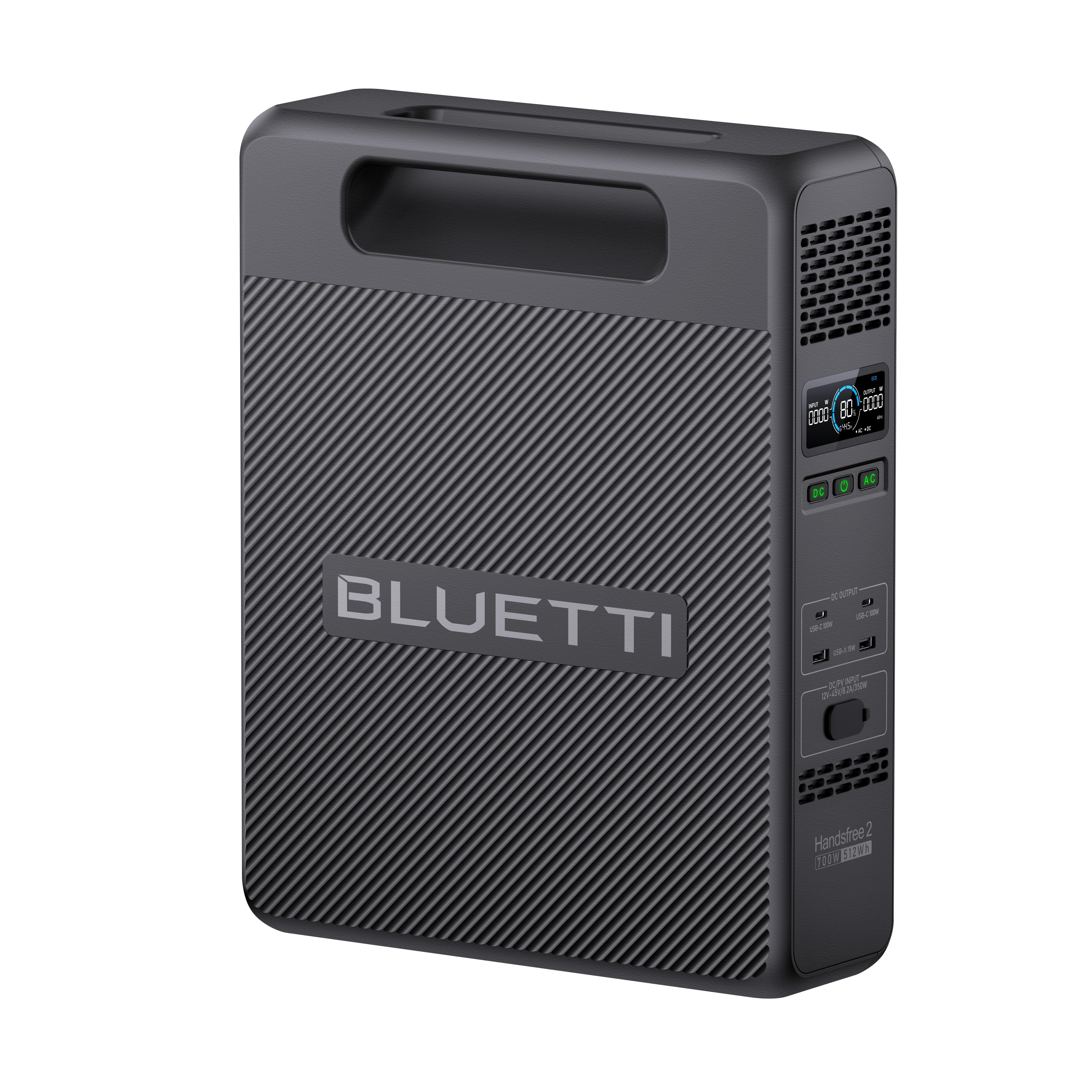 Generator solarny przenośny BLUETTI Handsfree2, bateria 512 Wh, 700 W