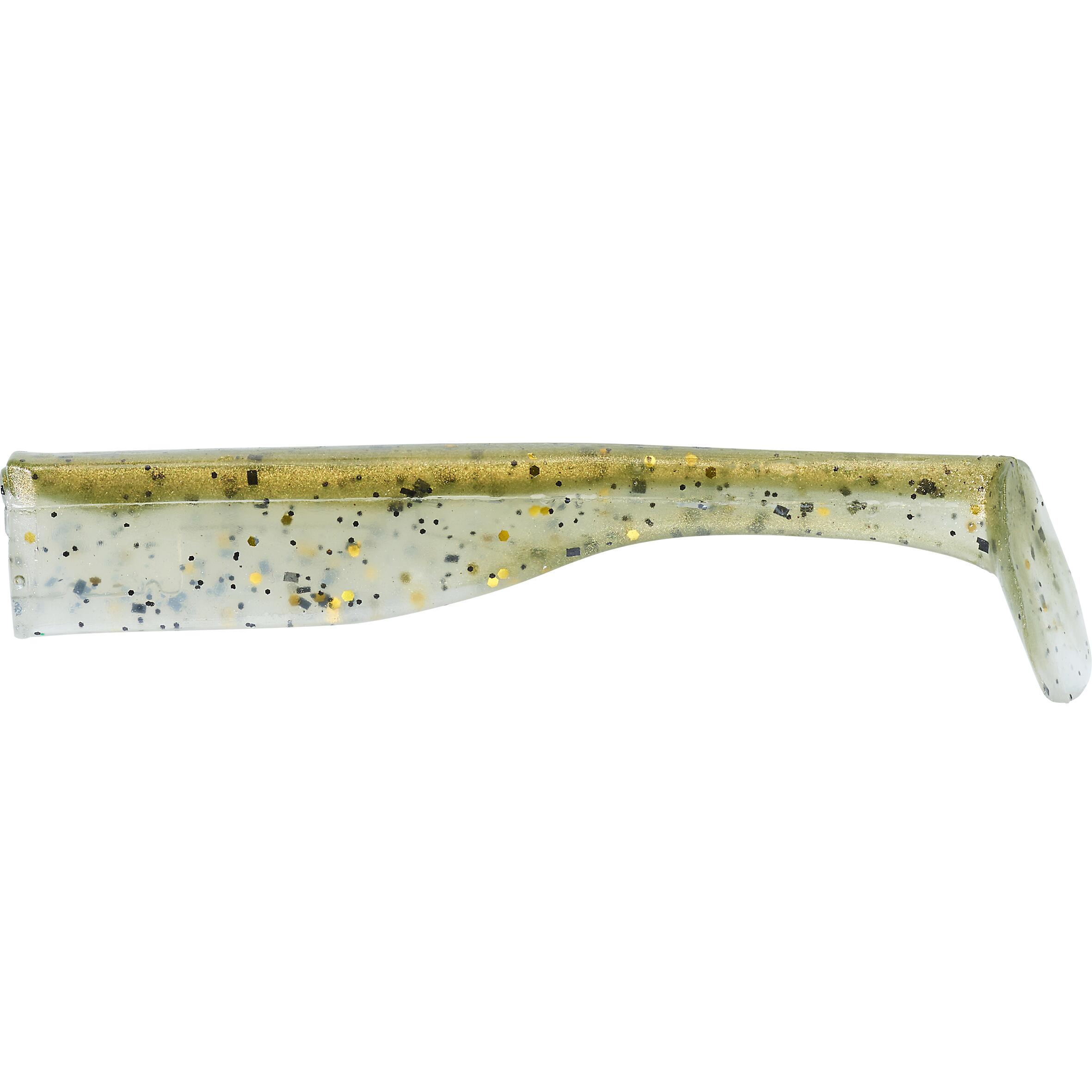 Miękkie przynęty Ogonki Caperlan Mogami 70 x 3 zielony nakrapiany