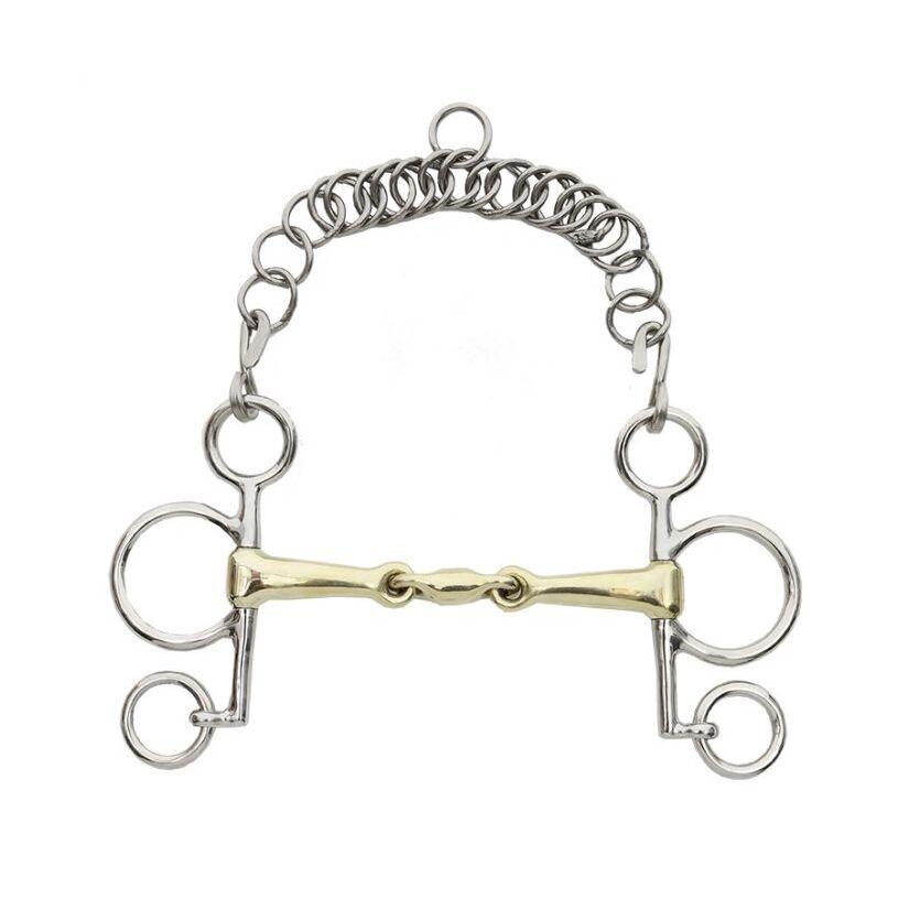 Baby pelham z podwójną przerwą dla koni Kavalkade Kavalbit