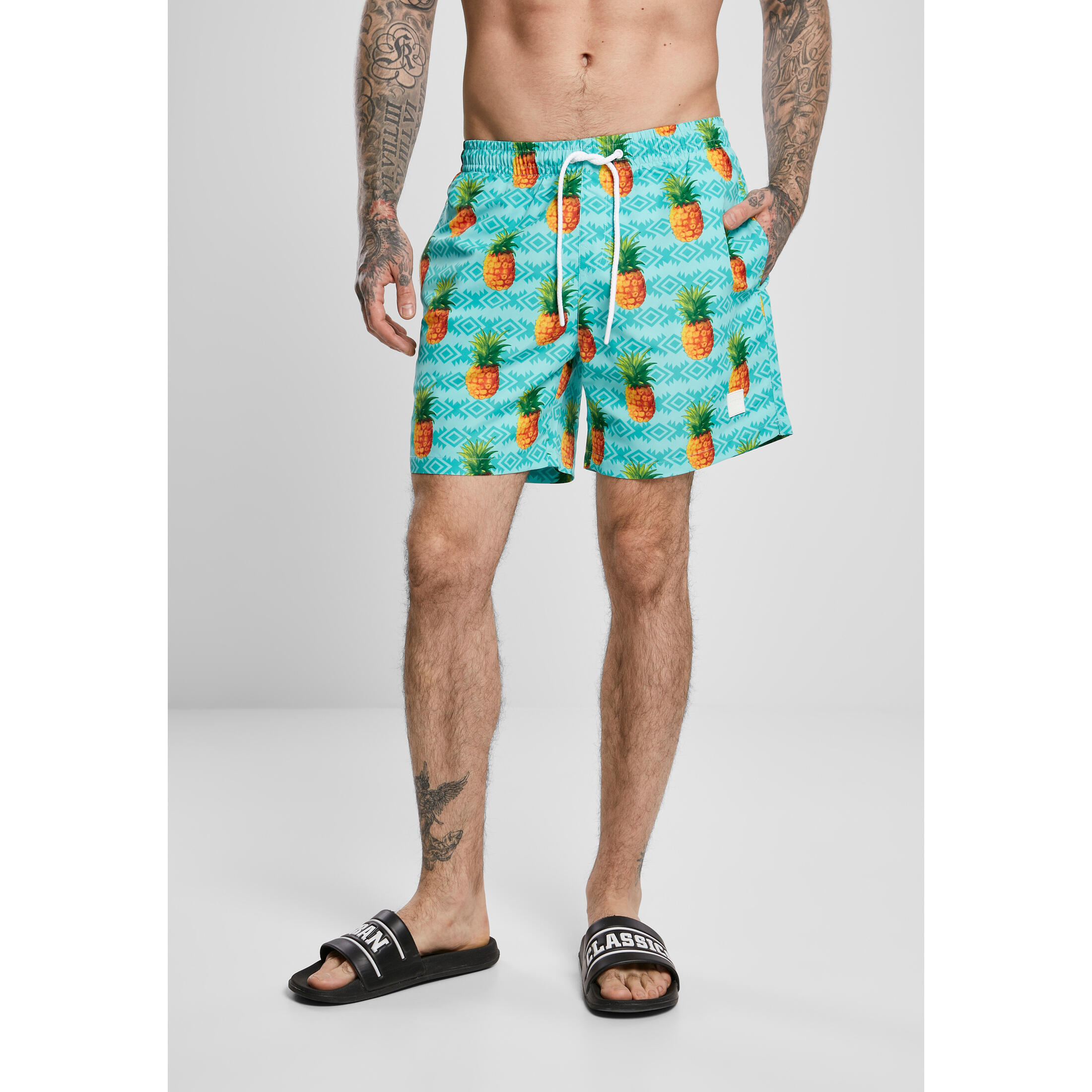 Szorty kąpielowe Urban Classics pattern (grandes tailles)