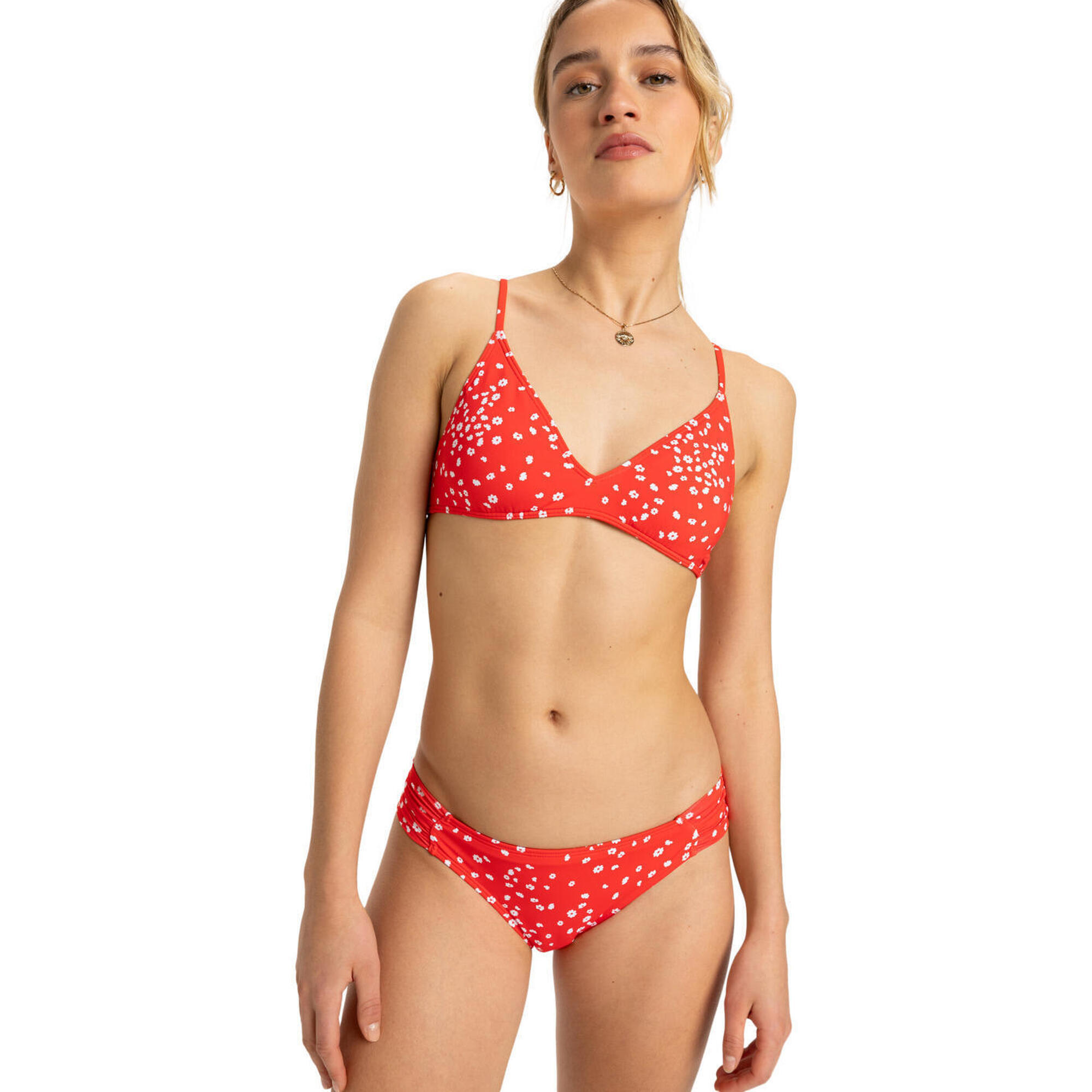 Klasyczne majtki bikini dla Kobiety PT BEACH CLASSICS Czerwony