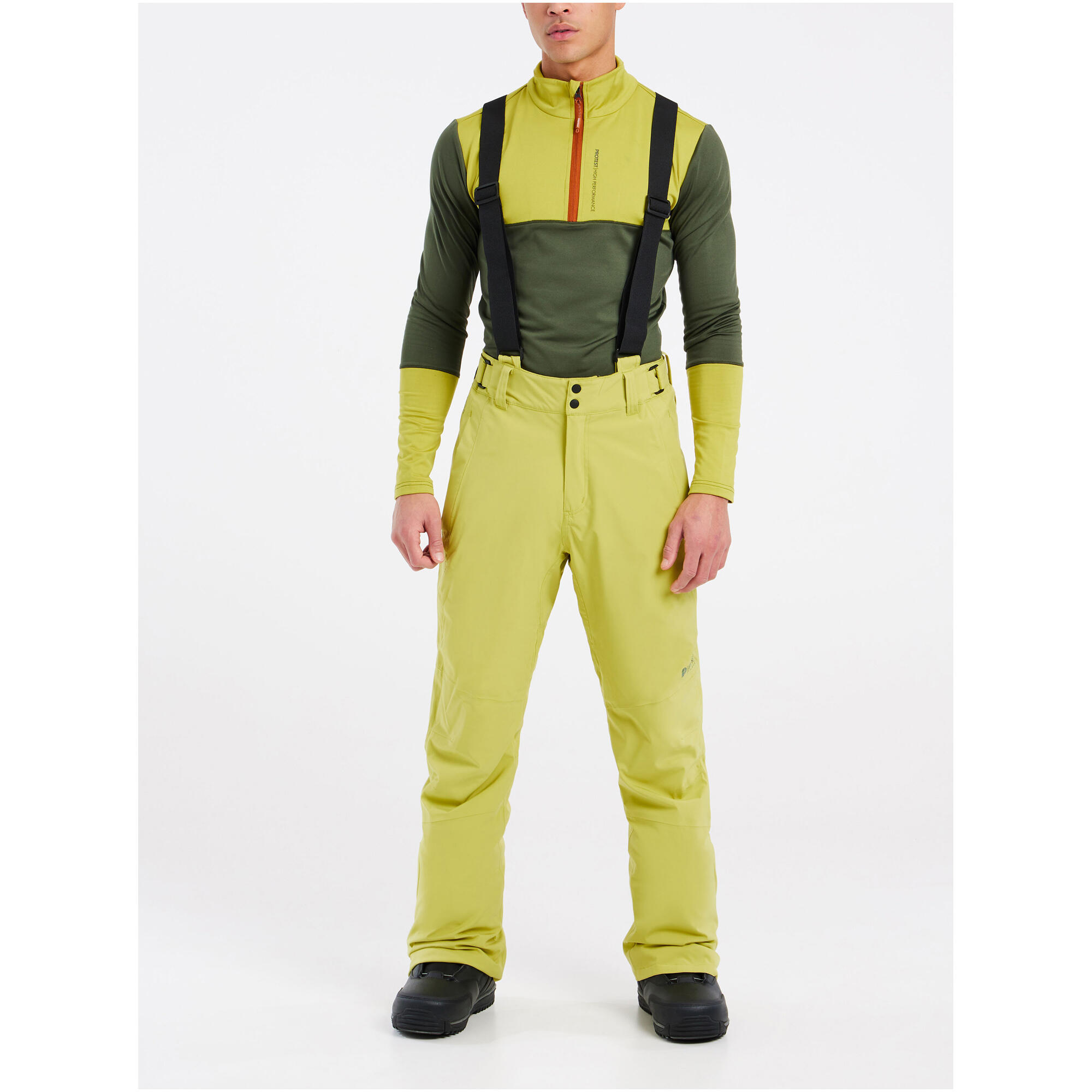 Spodnie narciarskie/snowboardowe z szelkami męskie Protest MIIKKA