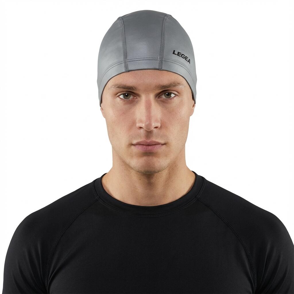 Czepek pływacki DUBAI srebrny