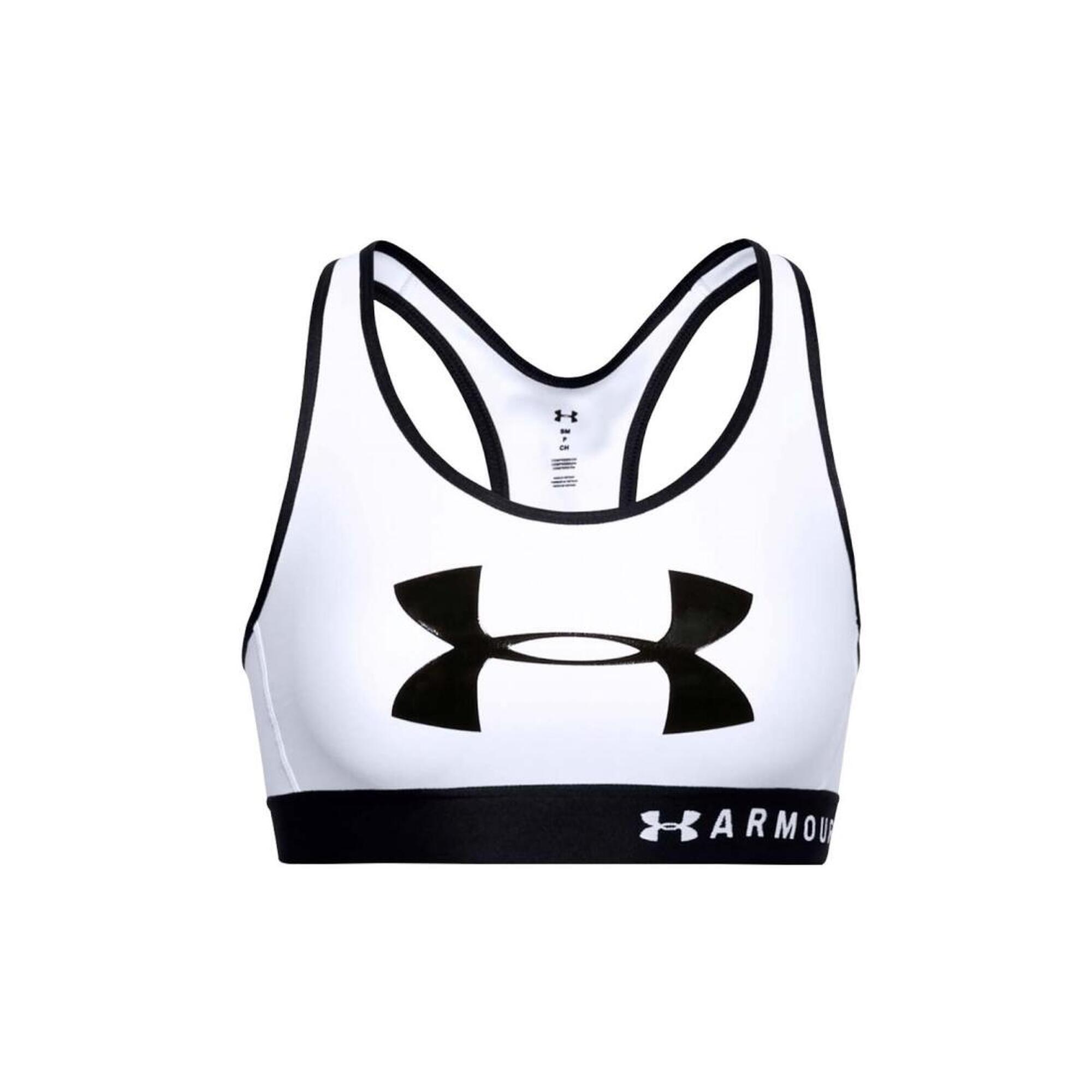 Biustonosz sportowy damski Under Armour Mid Keyhole Graphic Bra