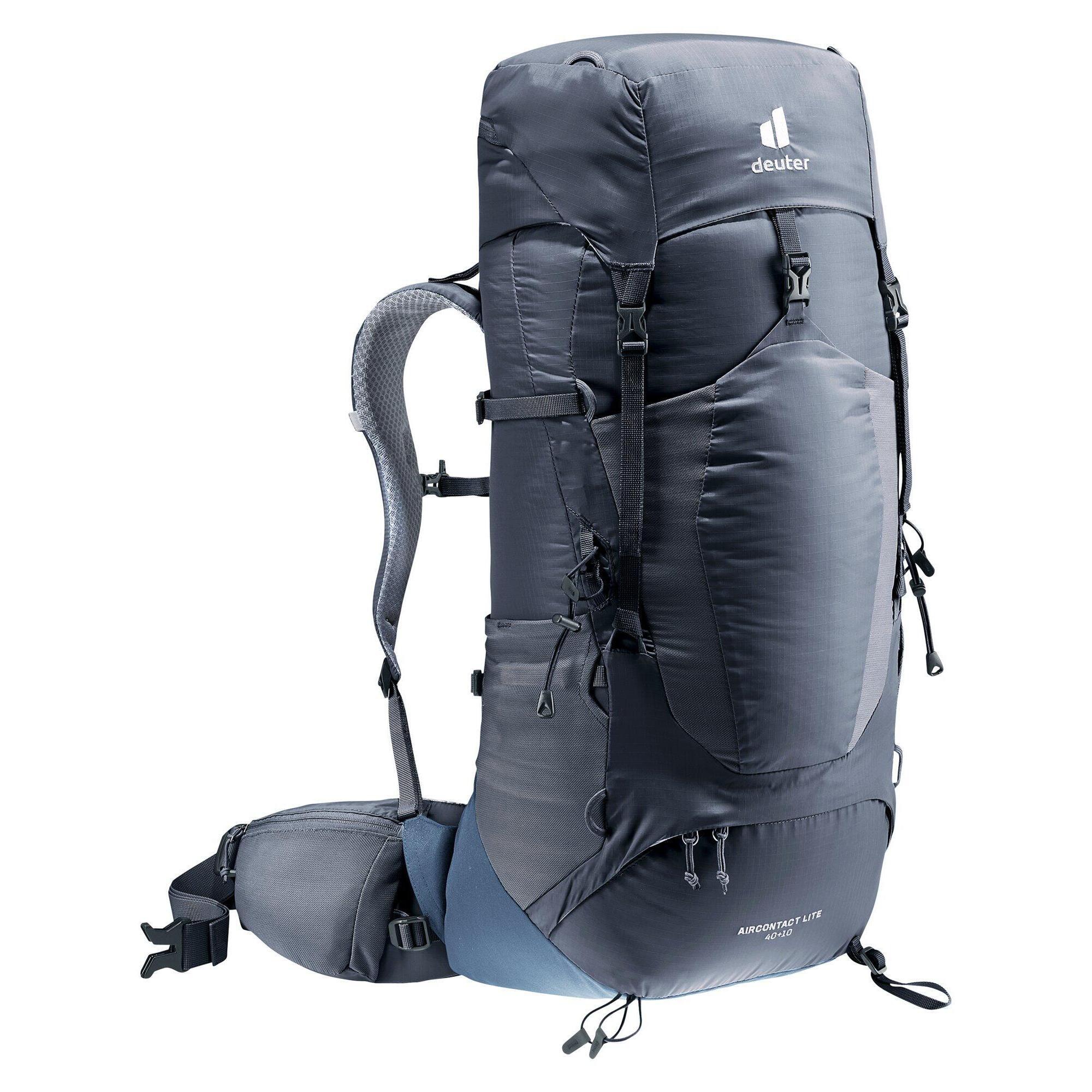 Plecak trekkingowy Deuter Aircontact Lite 40 + 10 - black/marine