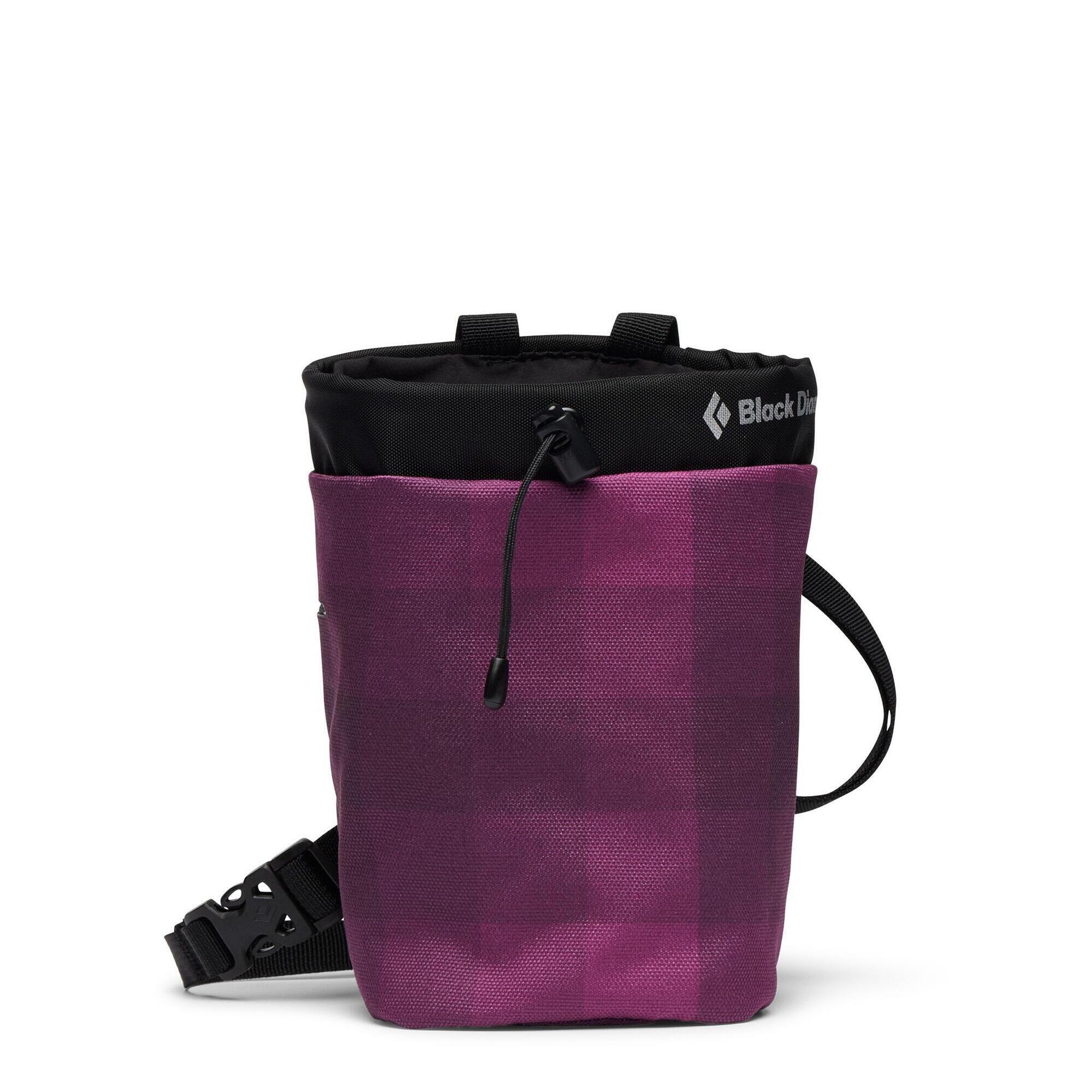 Woreczek na magnezję Black Diamond Gym Chalk Bag - purple M/L