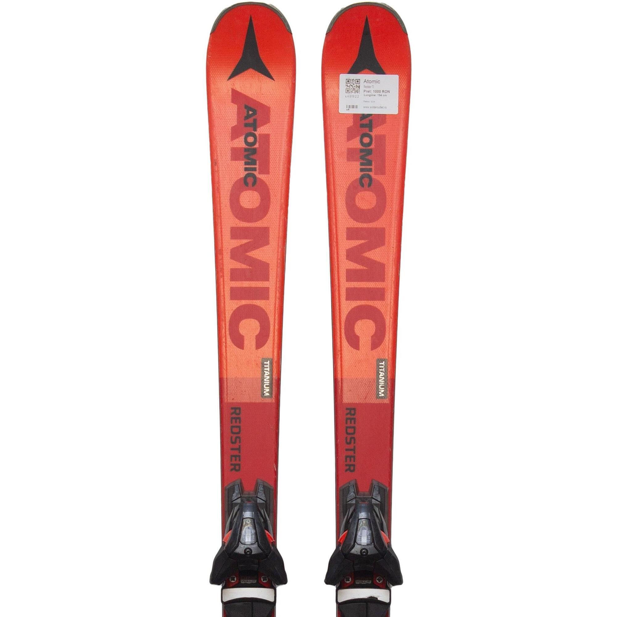 Second Life- Narty ATOMIC Redster TI, 147 cm- Stan bardzo dobry