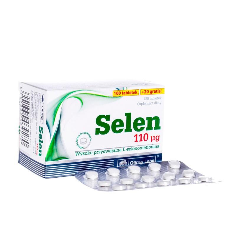 Selen 110 µg Olimp - 120 Tabletek