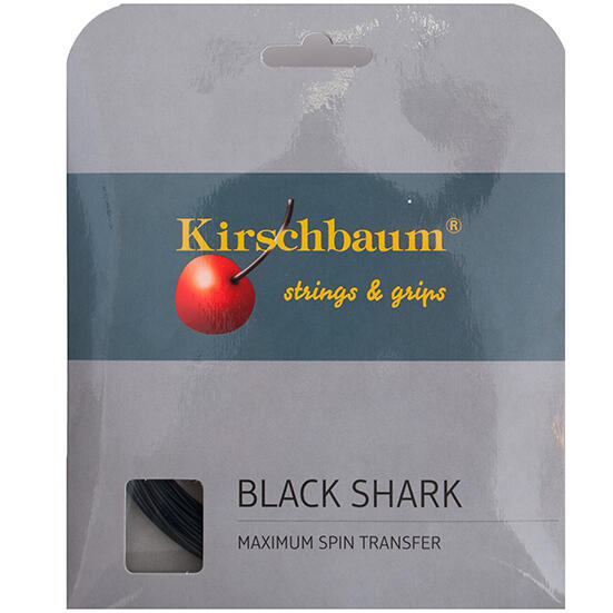 Naciąg do tenisa Kirschbaum Black Shark 1,25 mm 12 m