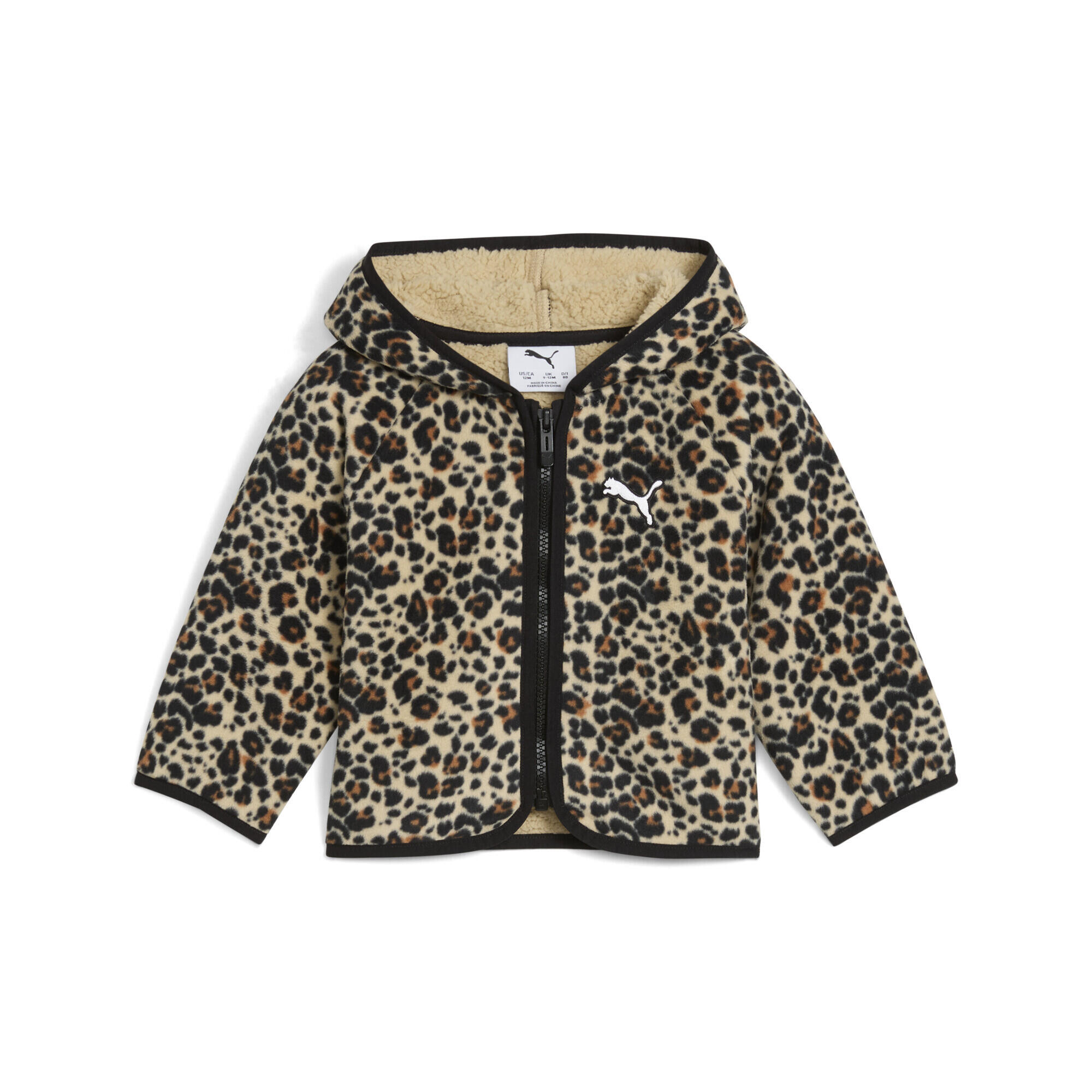 Kurtka dla małych dzieci Minicats z dzianiny typu baranek PUMA