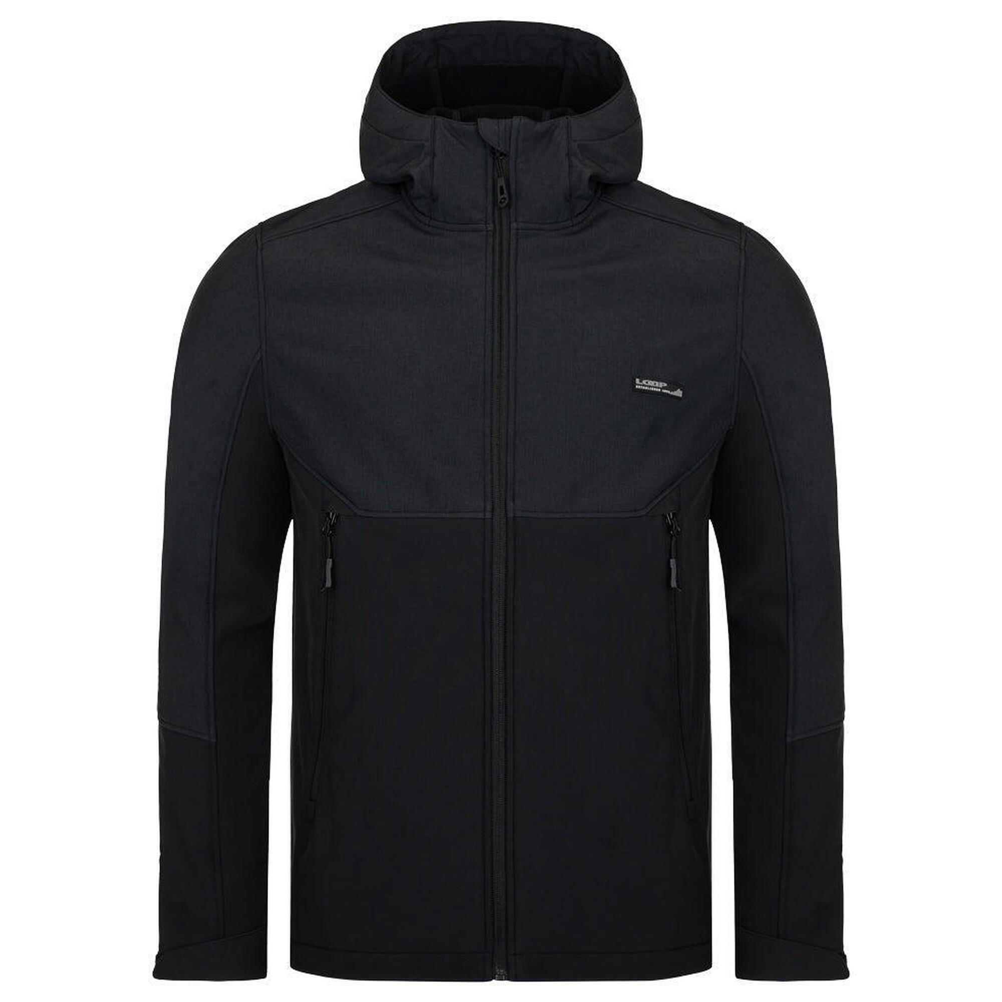 Kurtka Softshell Lupp Black XL dla mężczyzn - Wiatroszczelna i oddychająca