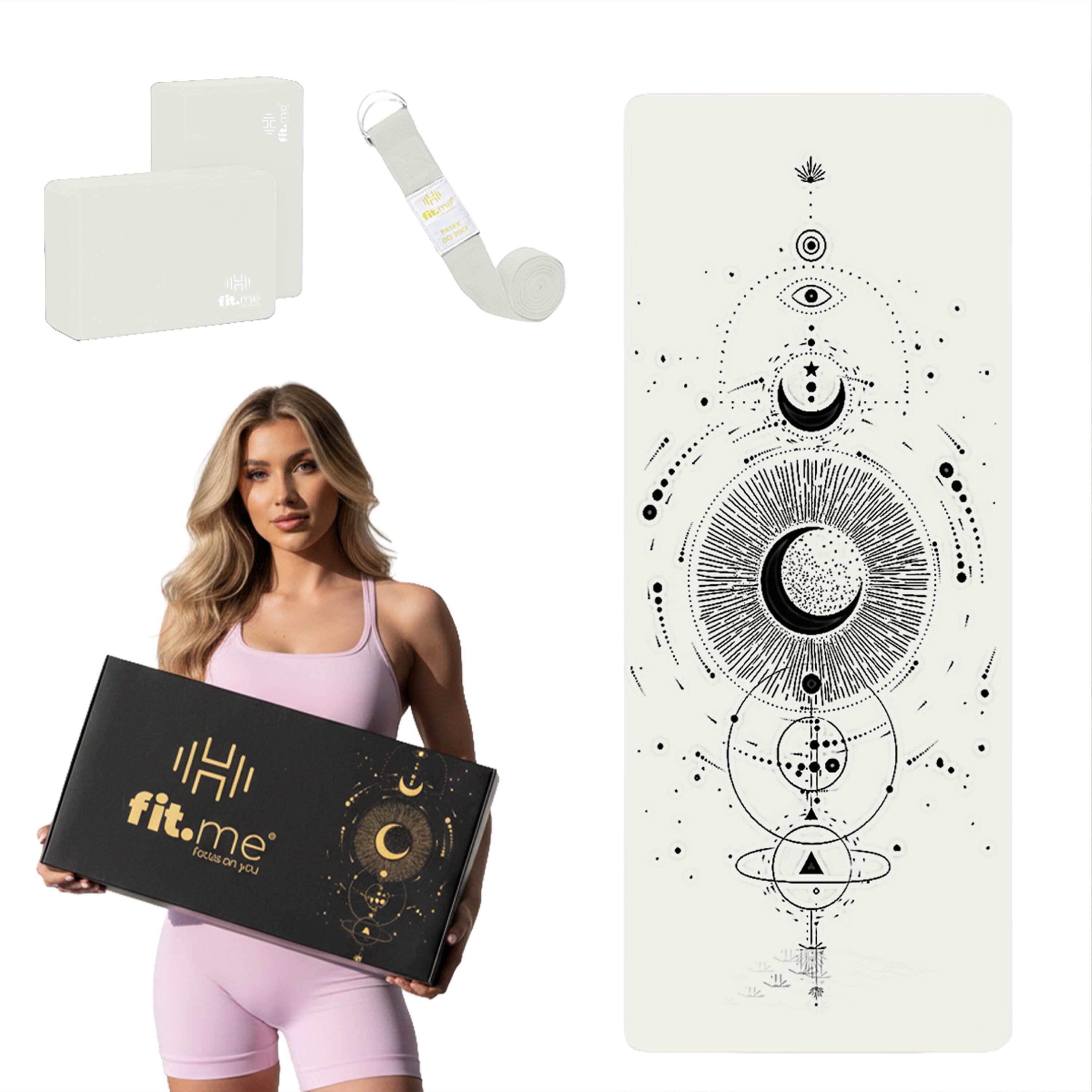 Zestaw do jogi Premium Księżyc Fit.me
