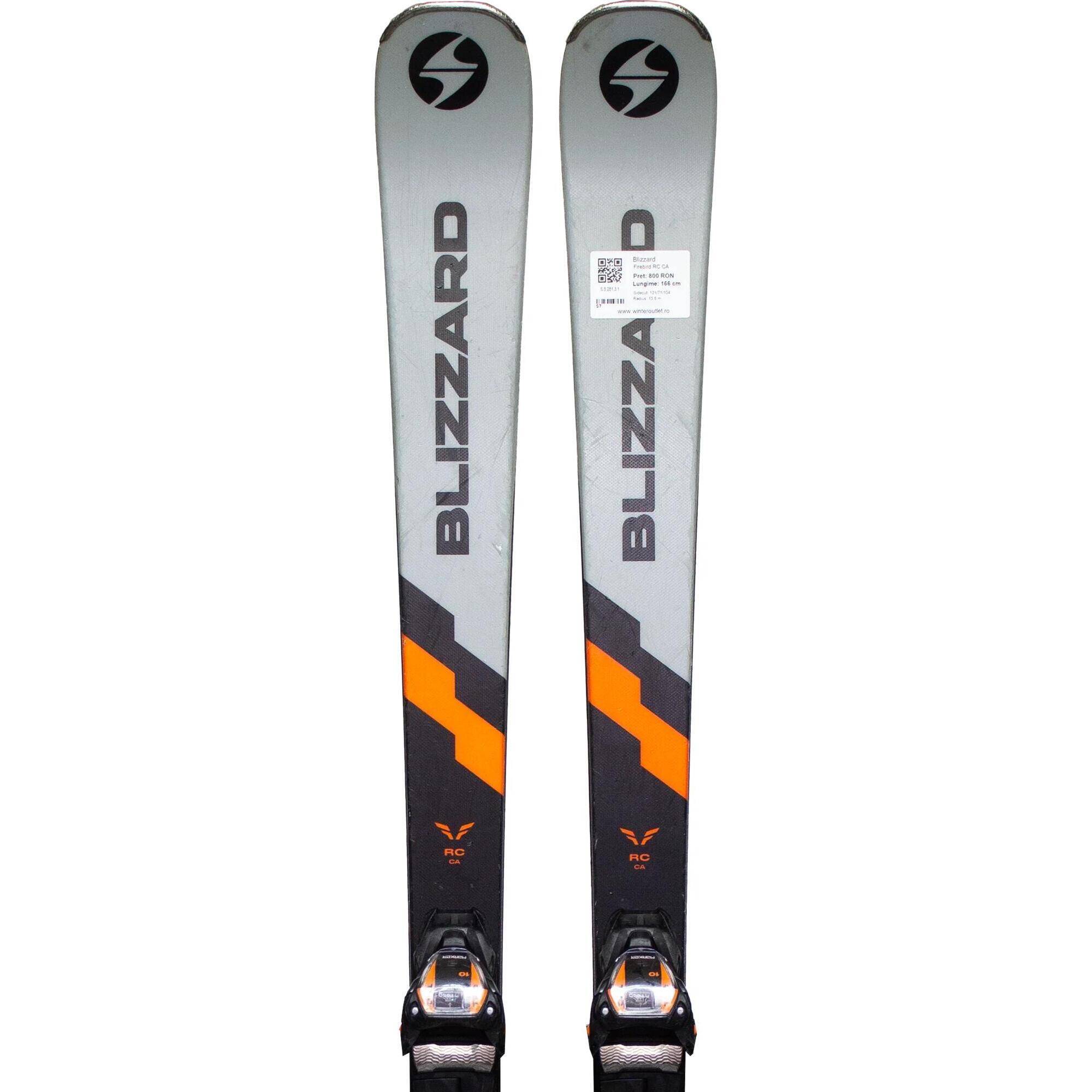 Second Life- Narty BLIZZARD Firebird RC CA, 166 cm- Stan bardzo dobry