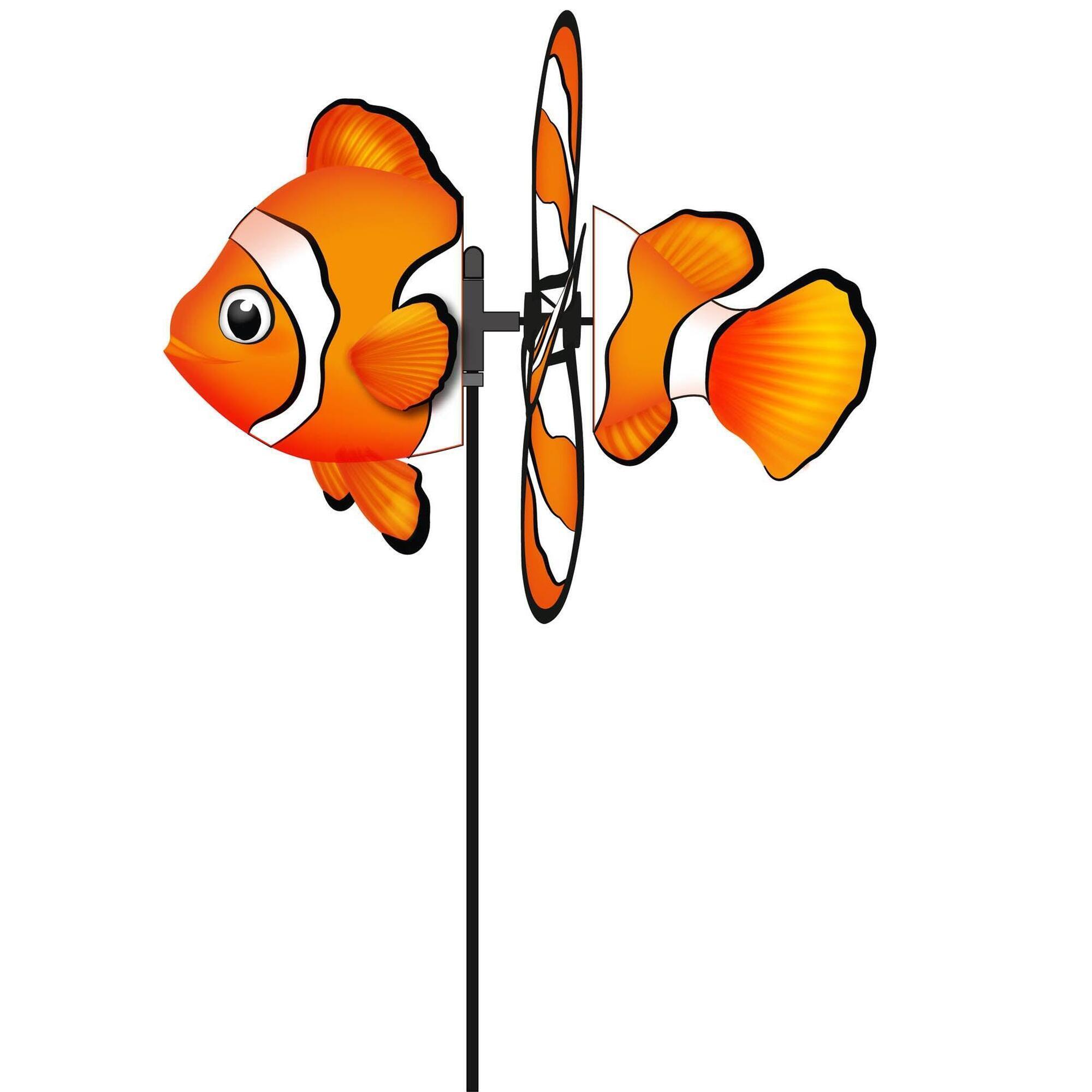 Chorągiewki pogodowe HQ Spin Critter Clownfish 100761 Oranje 32 x 61 cm