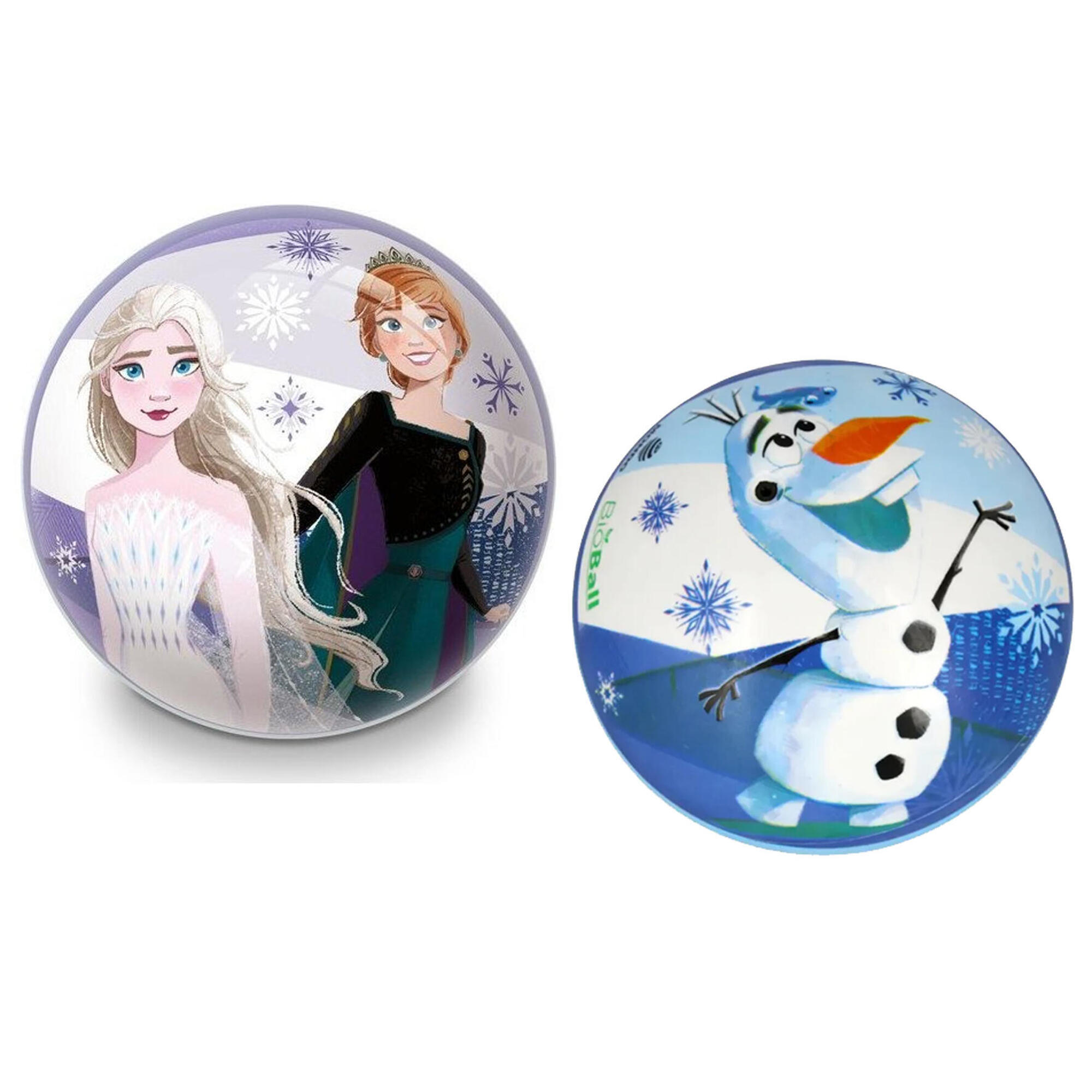 Piłka gumowa z nadrukiem Mondo FROZEN - 230 mm