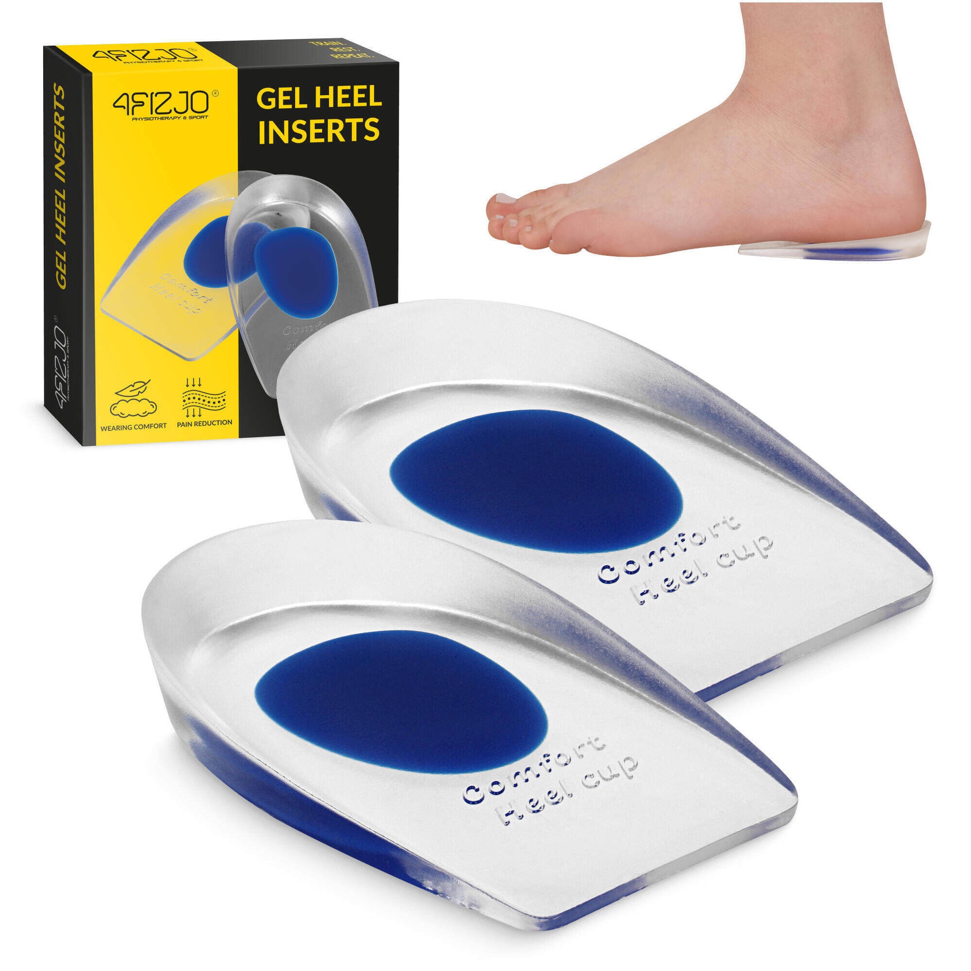 Wkładki żelowe pod piętę 4FIZJO