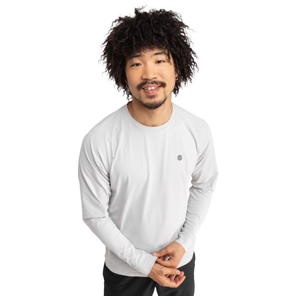 Koszulka trekkingowa z długim rękawem męska Zion