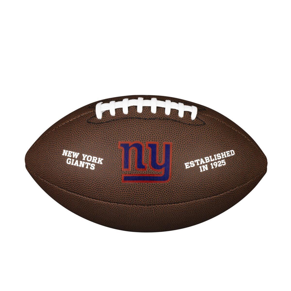 Piłka do futbolu amerykańskiego Wilson Giants NFL Licensed
