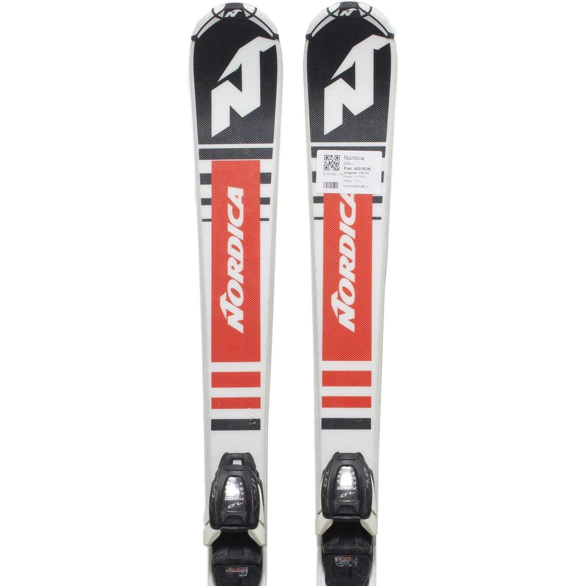 Second Life- Narty NORDICA Spitfire J, 130 cm, dobry stan