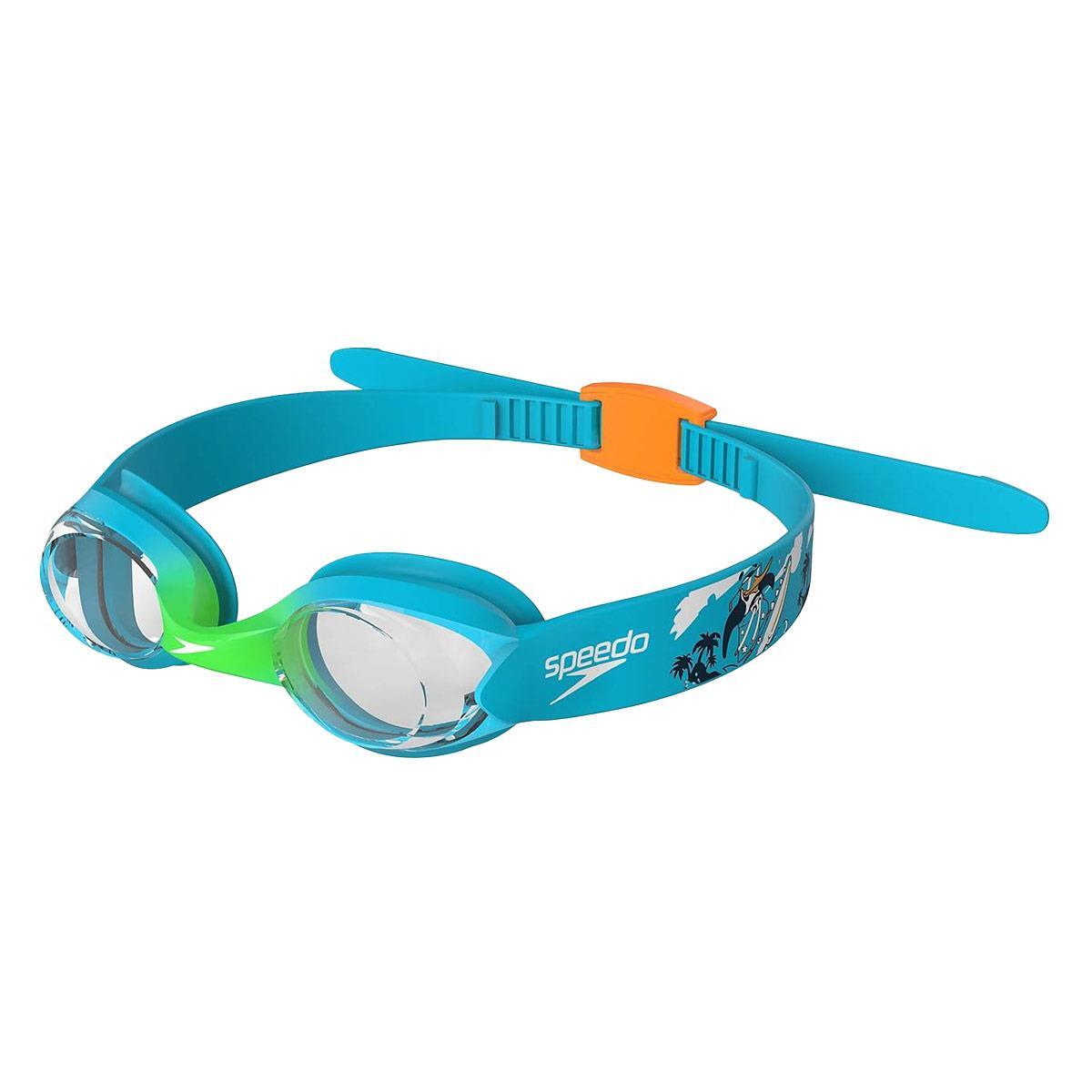Okulary Iluzjonistyczne Speedo Dla Niemowląt – Niebiesko-Zielone