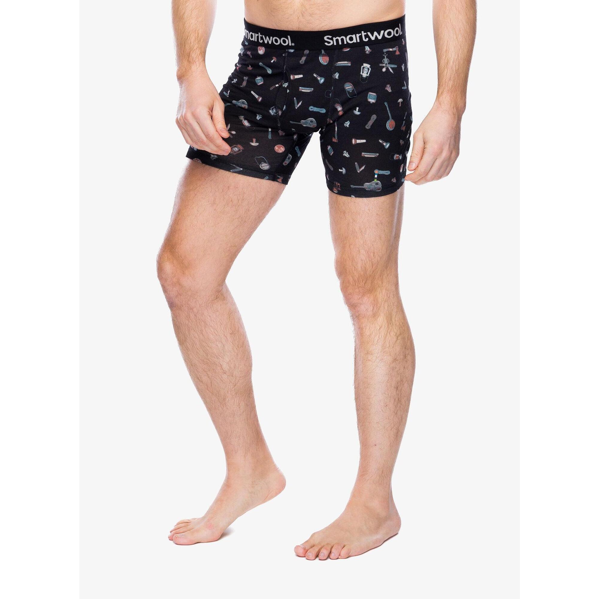 Bokserki termoaktywne męskie Smartwool Merino Boxer Brief Boxed