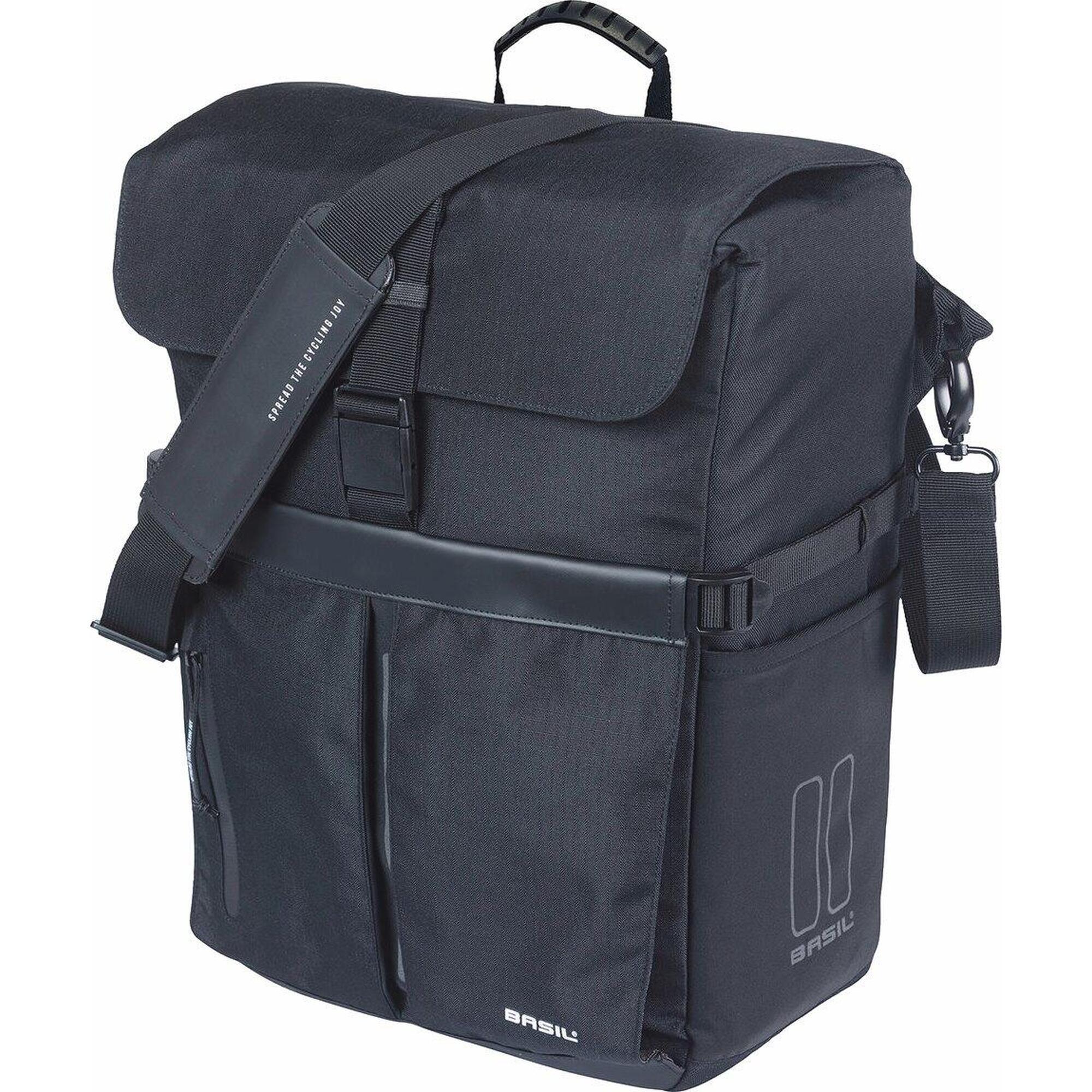 Torba rowerowa Move MIK Hooks, czarna