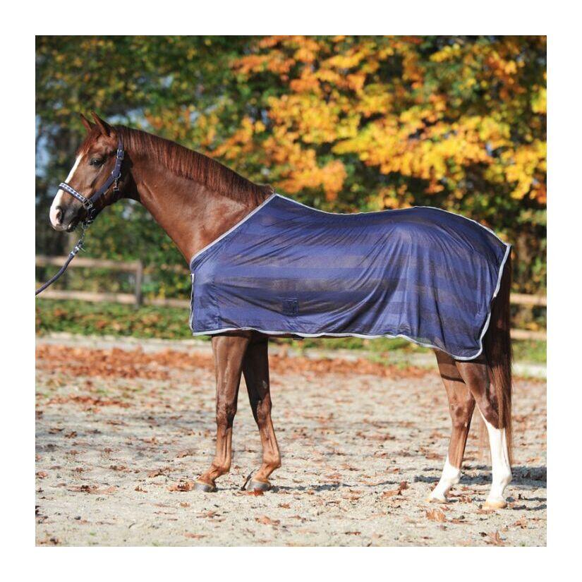 Koc na muchy dla koni Kavalkade Stripe