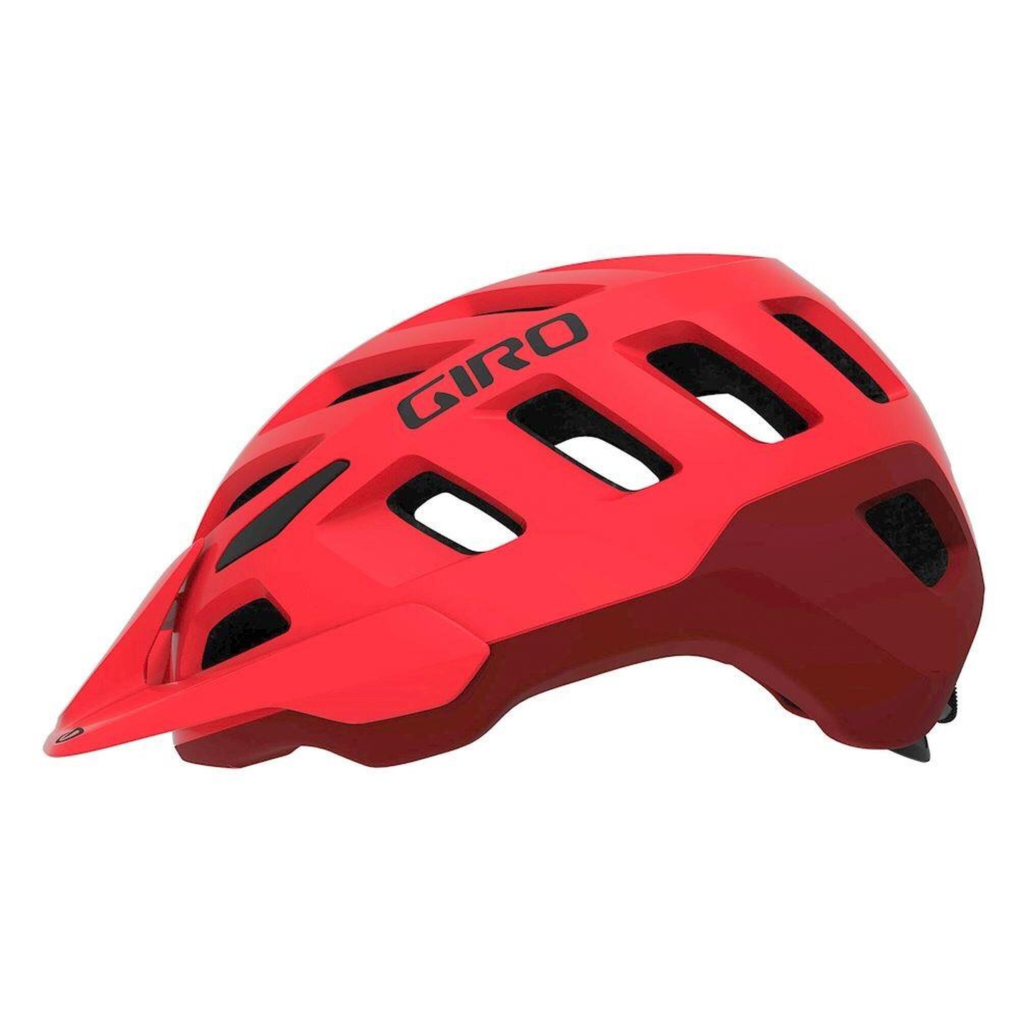 Kask rowerowy Mtb Giro Radix Matte Bright Red Dark S (51-55 cm)