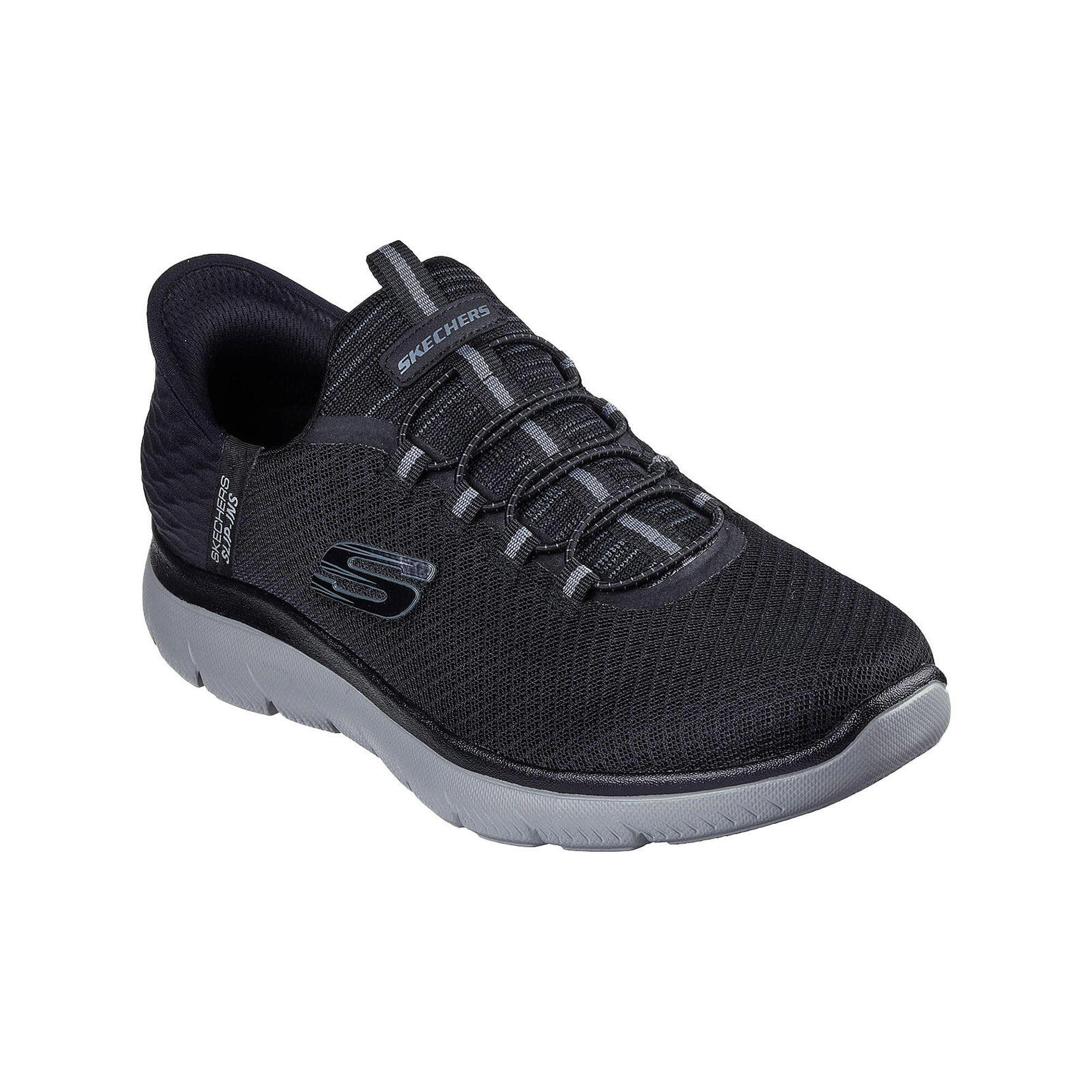 Buty Mężczyzna Skechers Slipins Summits Range czarny