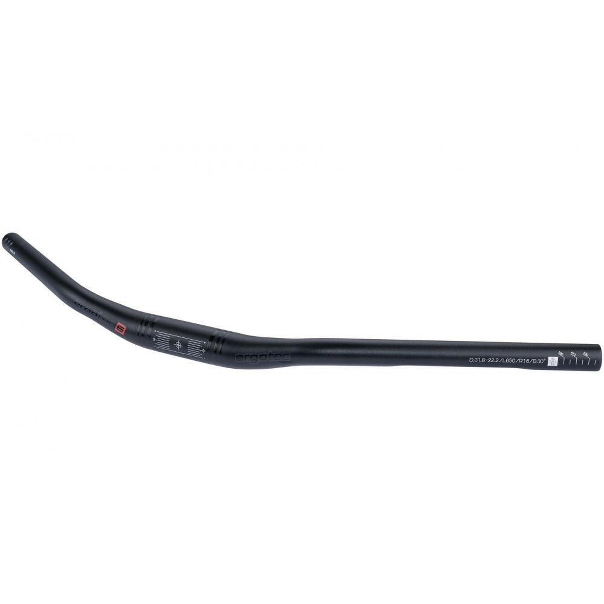 Kierownica Ergotec dla kobiet 31,8mm czarna