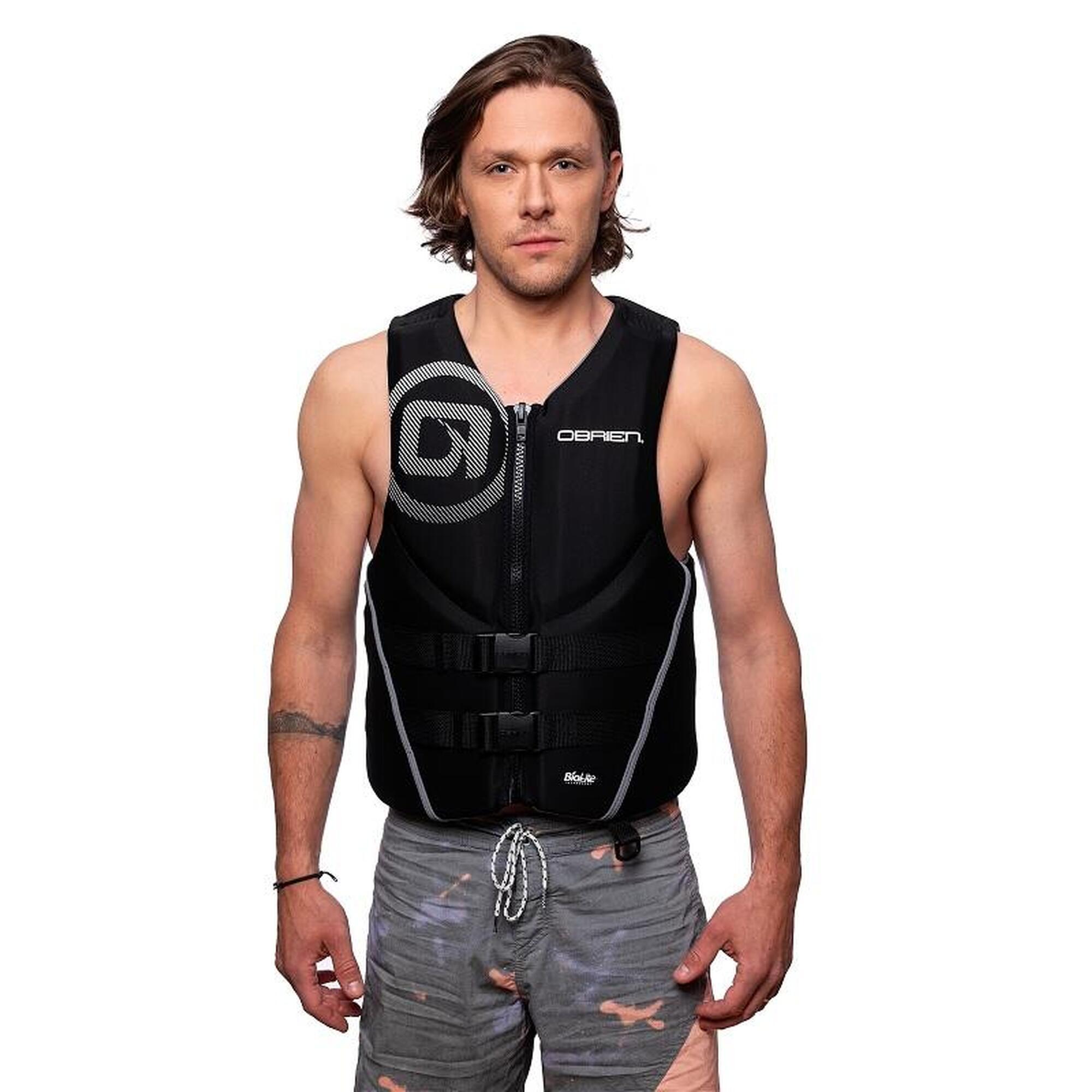 Kamizelka asekuracyjna do sportów wodnych męska Obrien Black 50 N
