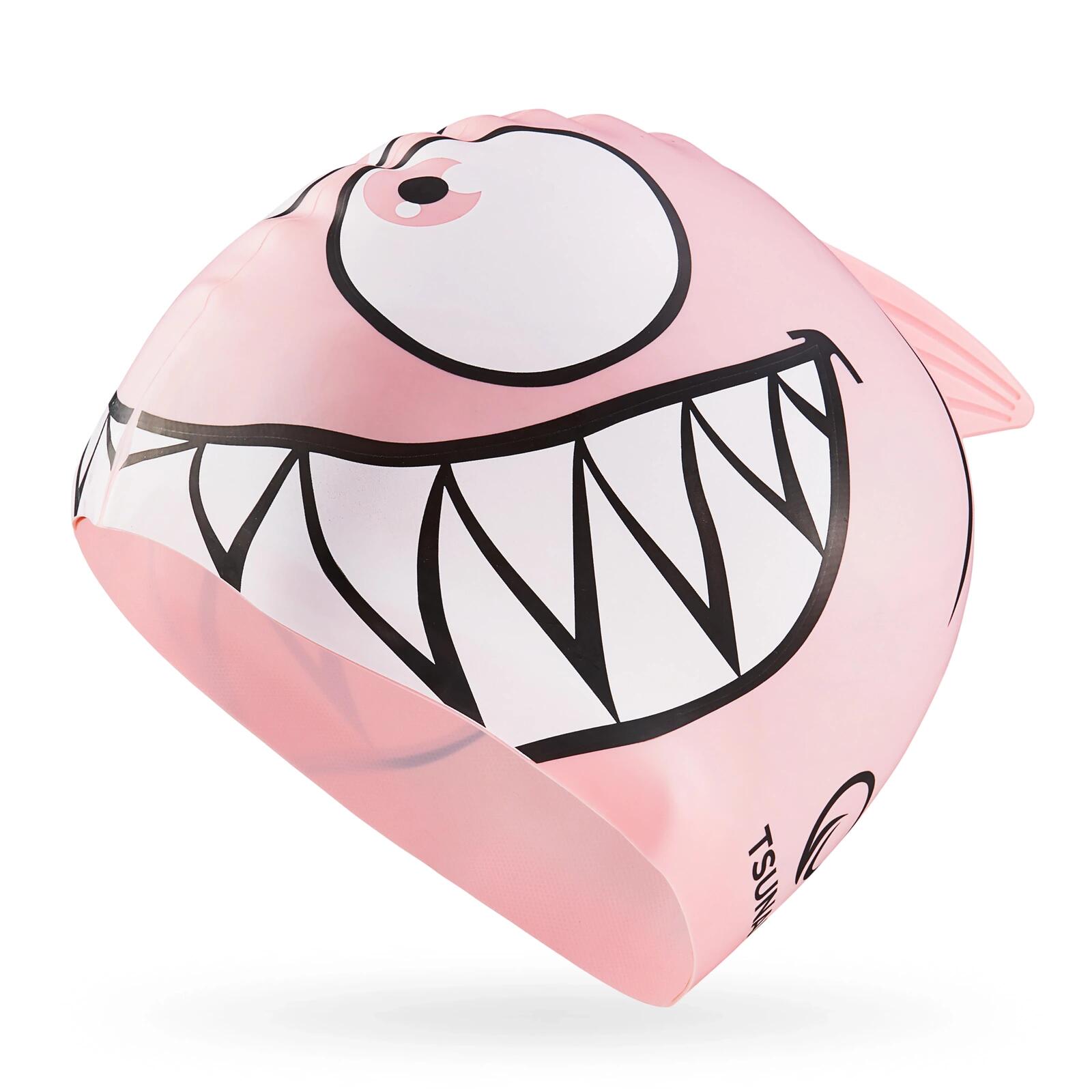 Czepek pływacki dla dzieci na basen TSUNAMI rekin