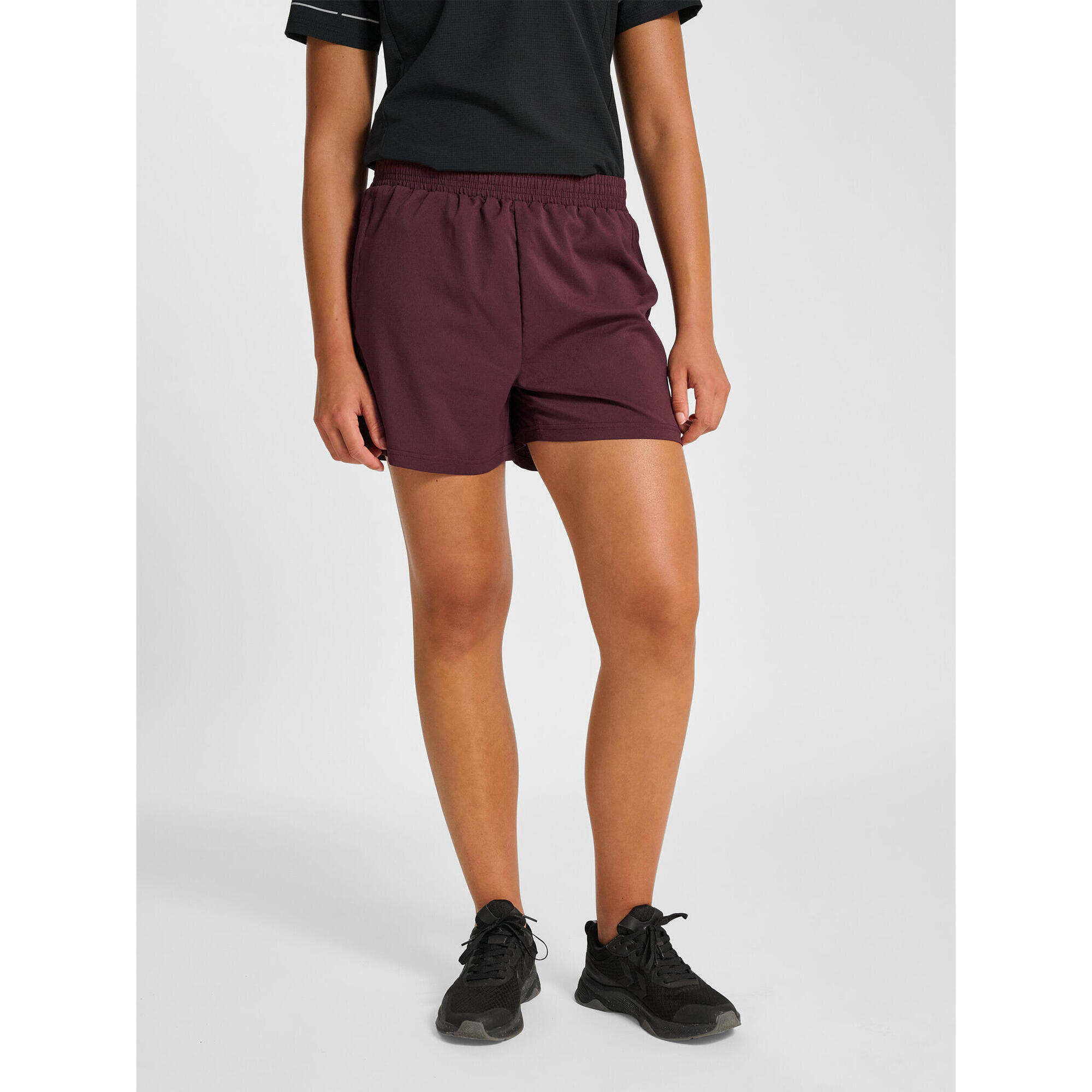 Krótkie spodnie zapinane na zamek dla kobiet Newline Max