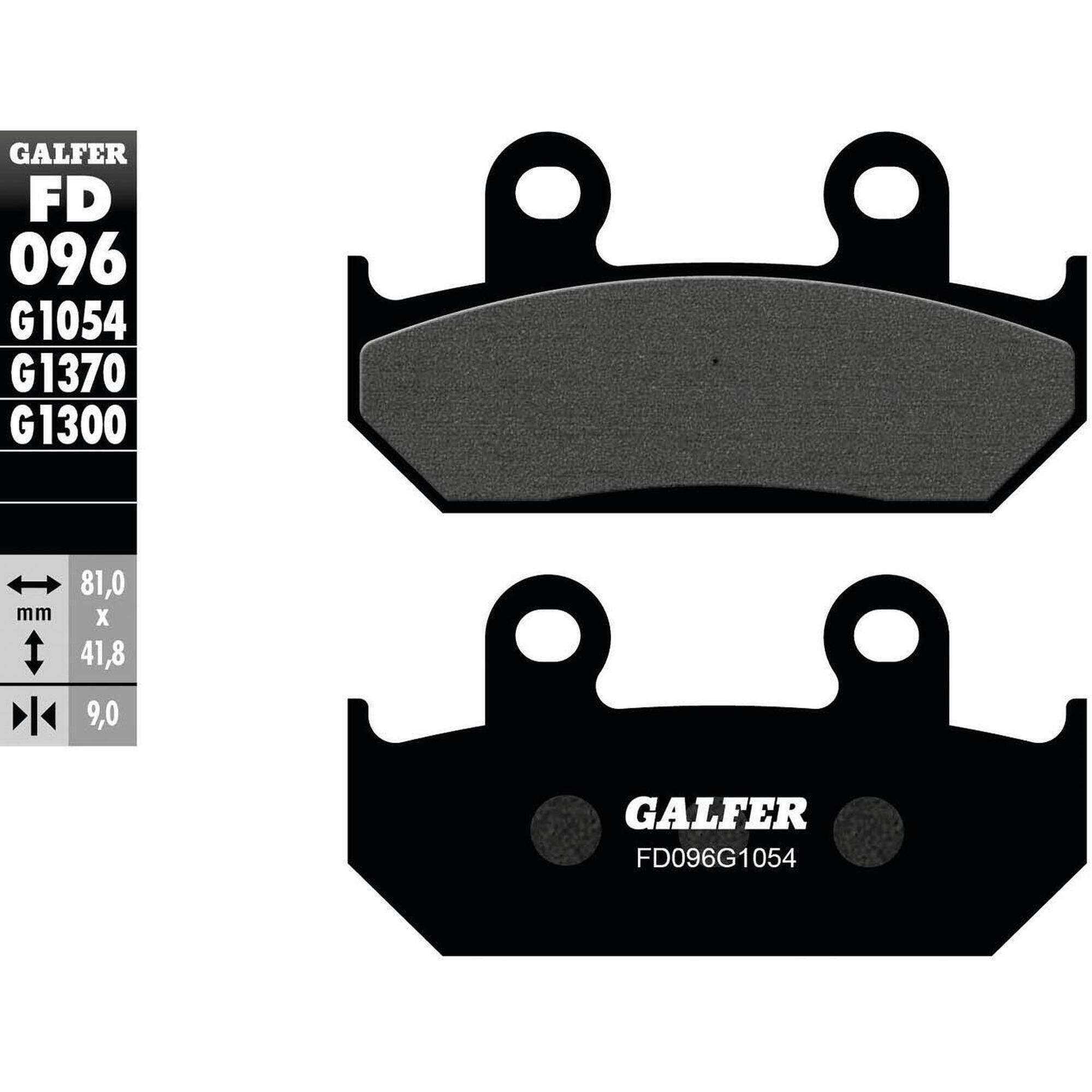 Organiczne klocki hamulcowe Galfer FD096 G1054