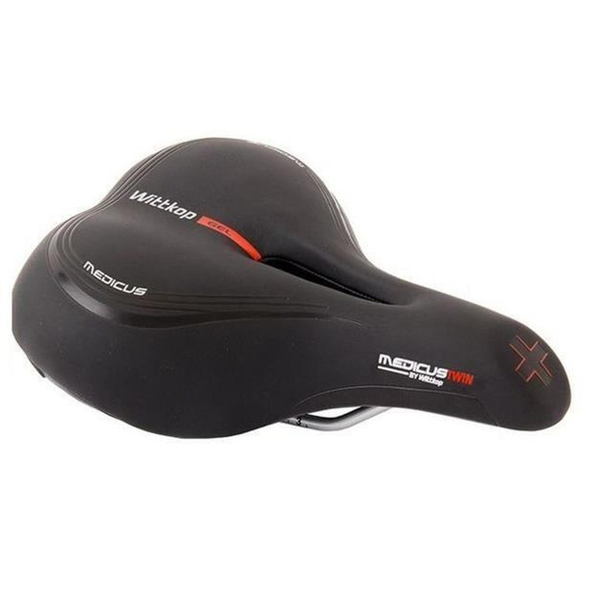 Siodełko Rowerowe Twin Medicus 3.0 City/Trekking - Czarne