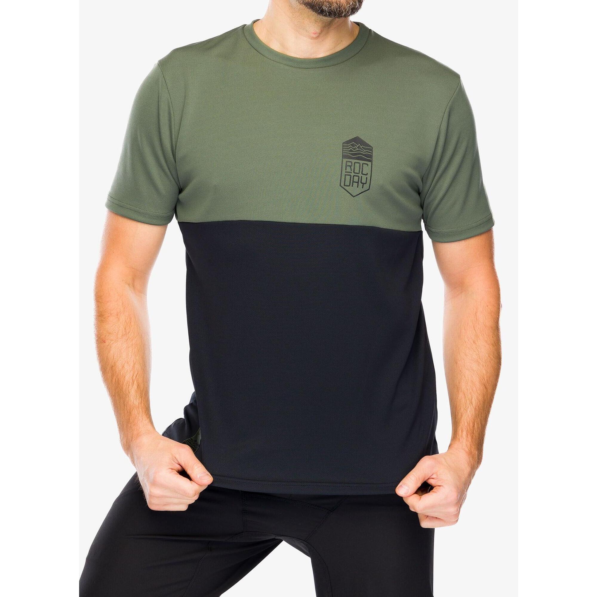 Koszulka rowerowa męska Rocday Double V2