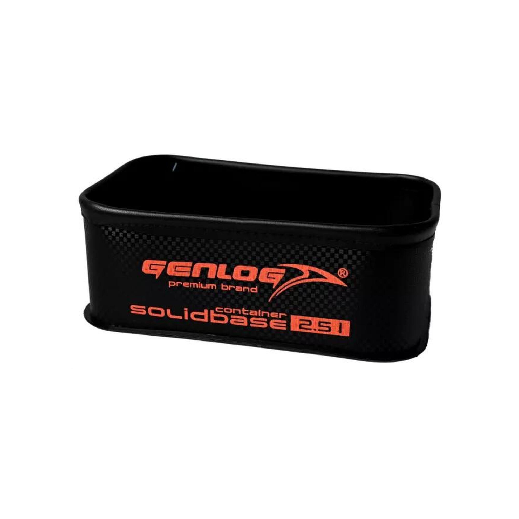 Pojemnik wędkarski do zanęt i przynęt EVA SOLID Base Carbon O-23x14x8