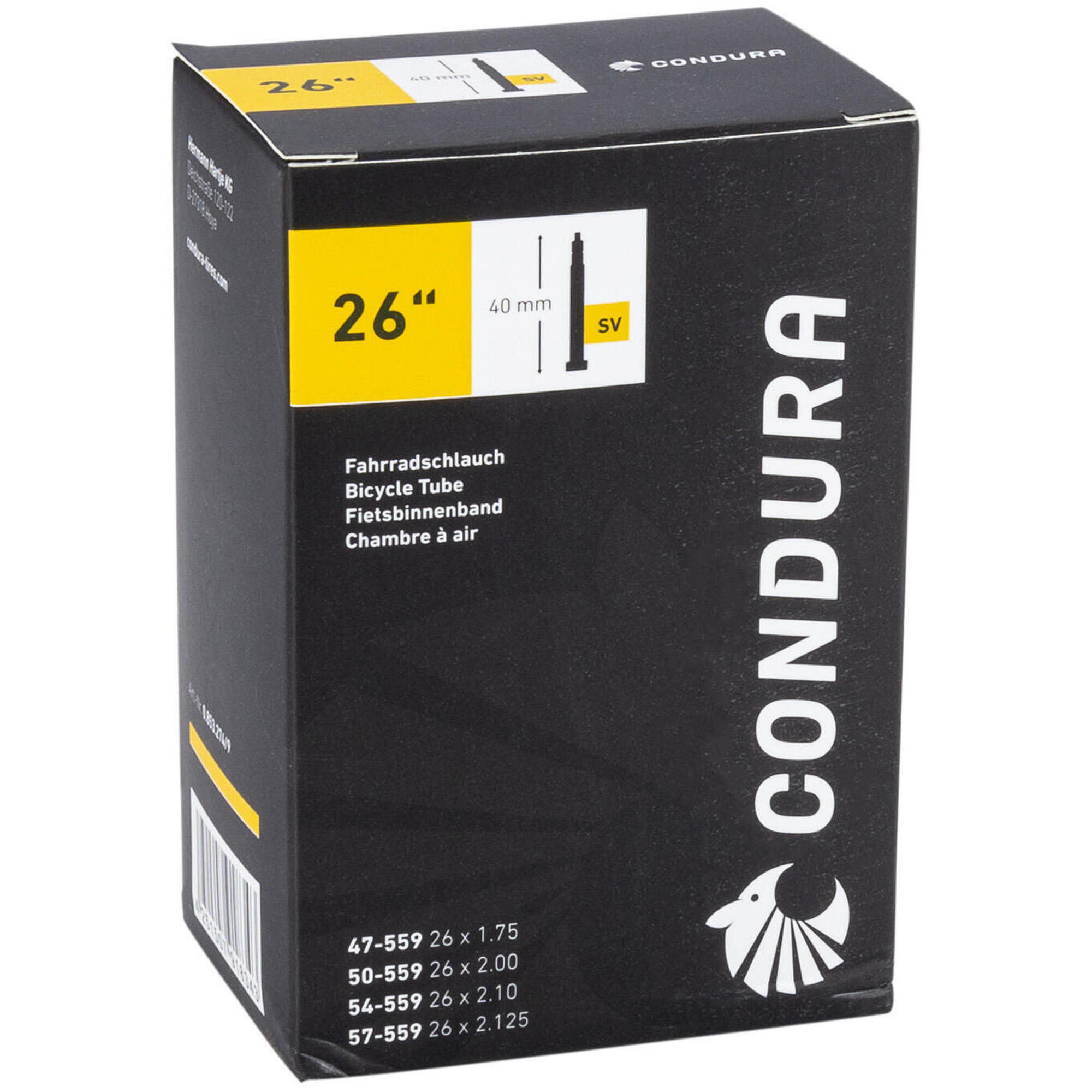 Wewnętrzna Dętka Condura 26" SV40 47/57-559