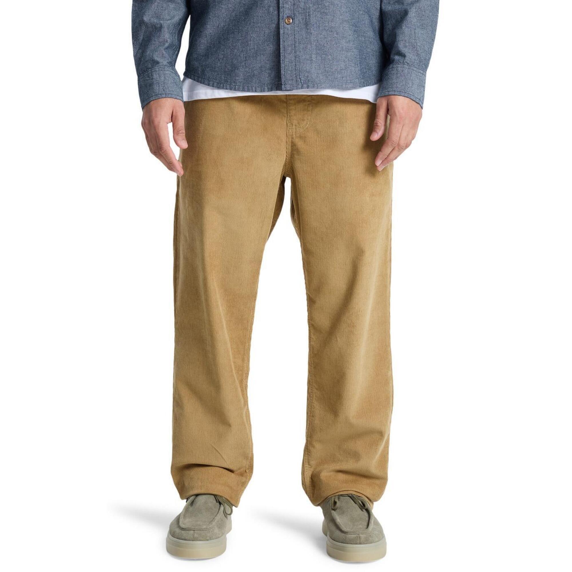 dla Mężczyzn TAXER REGULAR CORD Beżowy