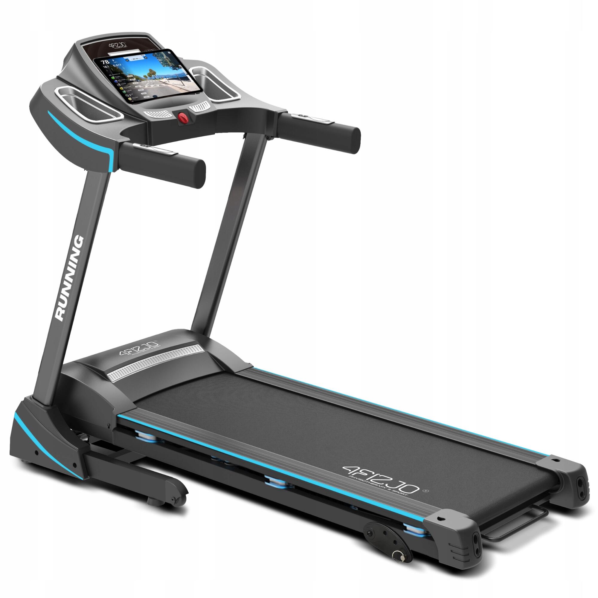 Elektryczna bieżnia do treningu w domu 4FIZJO TM FALCO składana